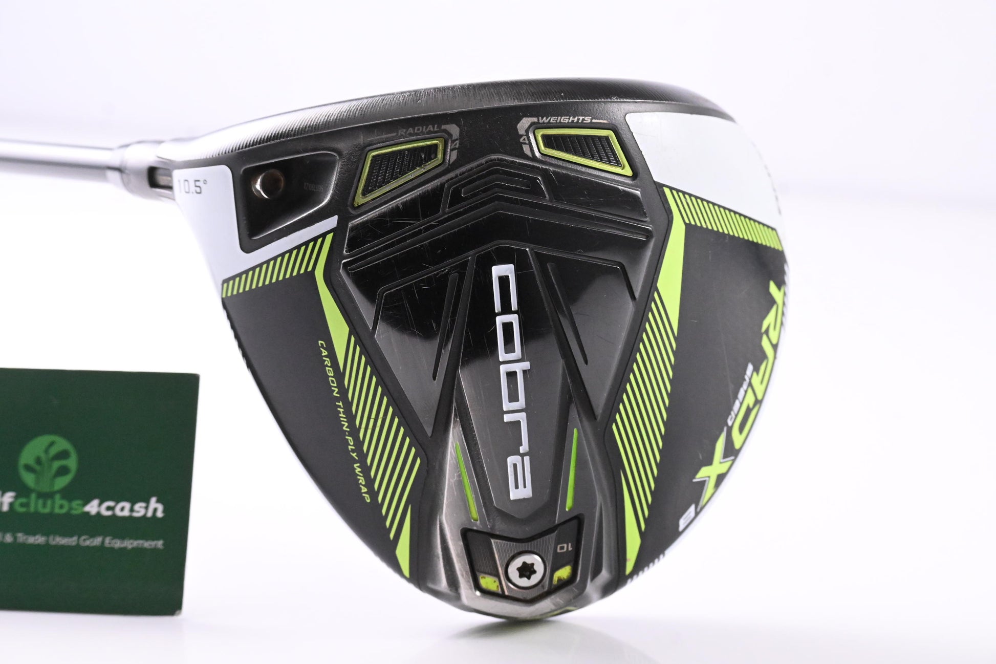 Left Hand Cobra King Radspeed XB Driver / 10.5 Degree / Regular Flex Motore X F3
