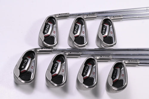 Ping G20 Irons / 5-PW+SW / Black Dot / Regular Flex Ping CFS Shafts