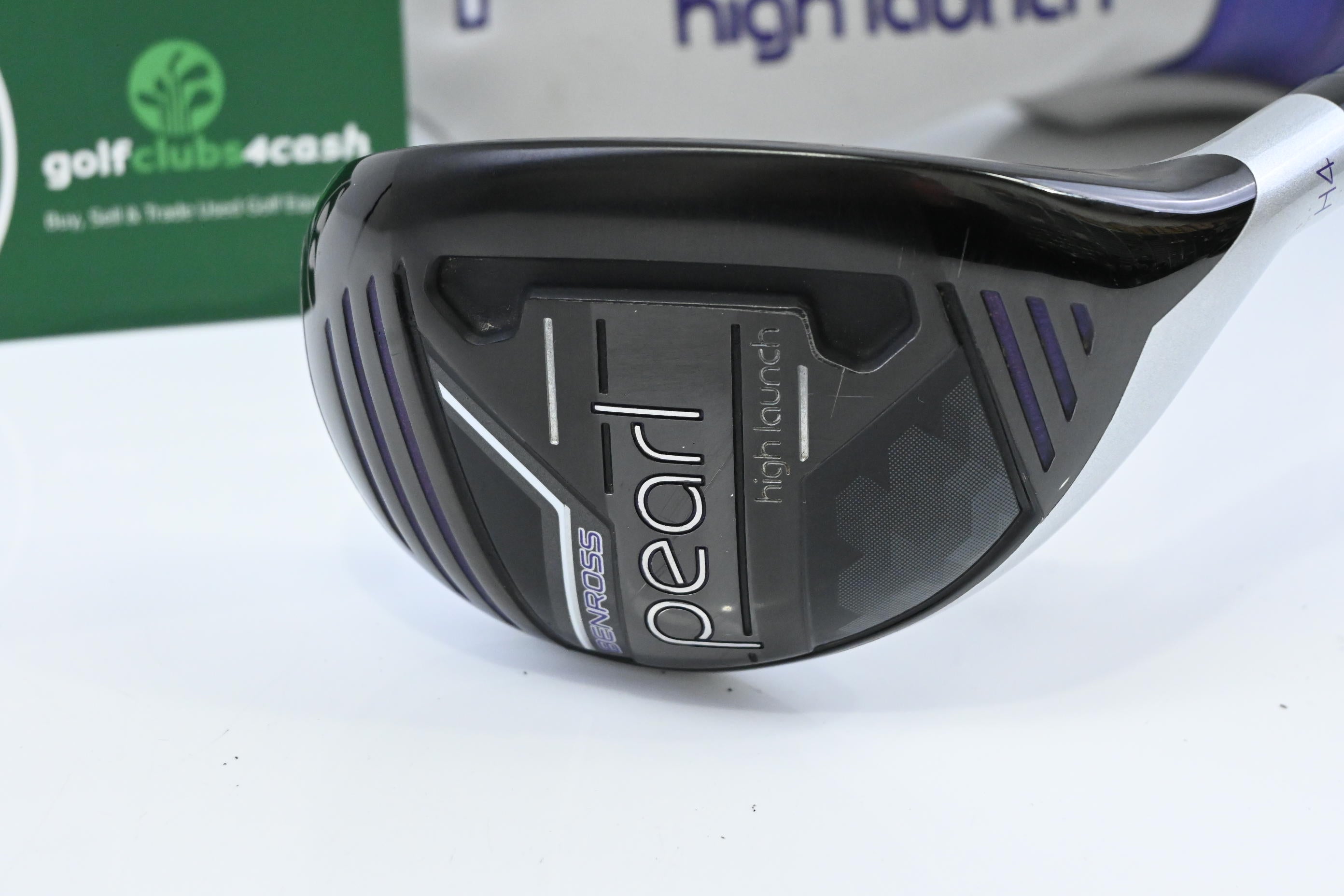 Ladies Benross Pearl #4 Hybrid / 24 Degree / Ladies Flex Fujikura Vista Pro 40