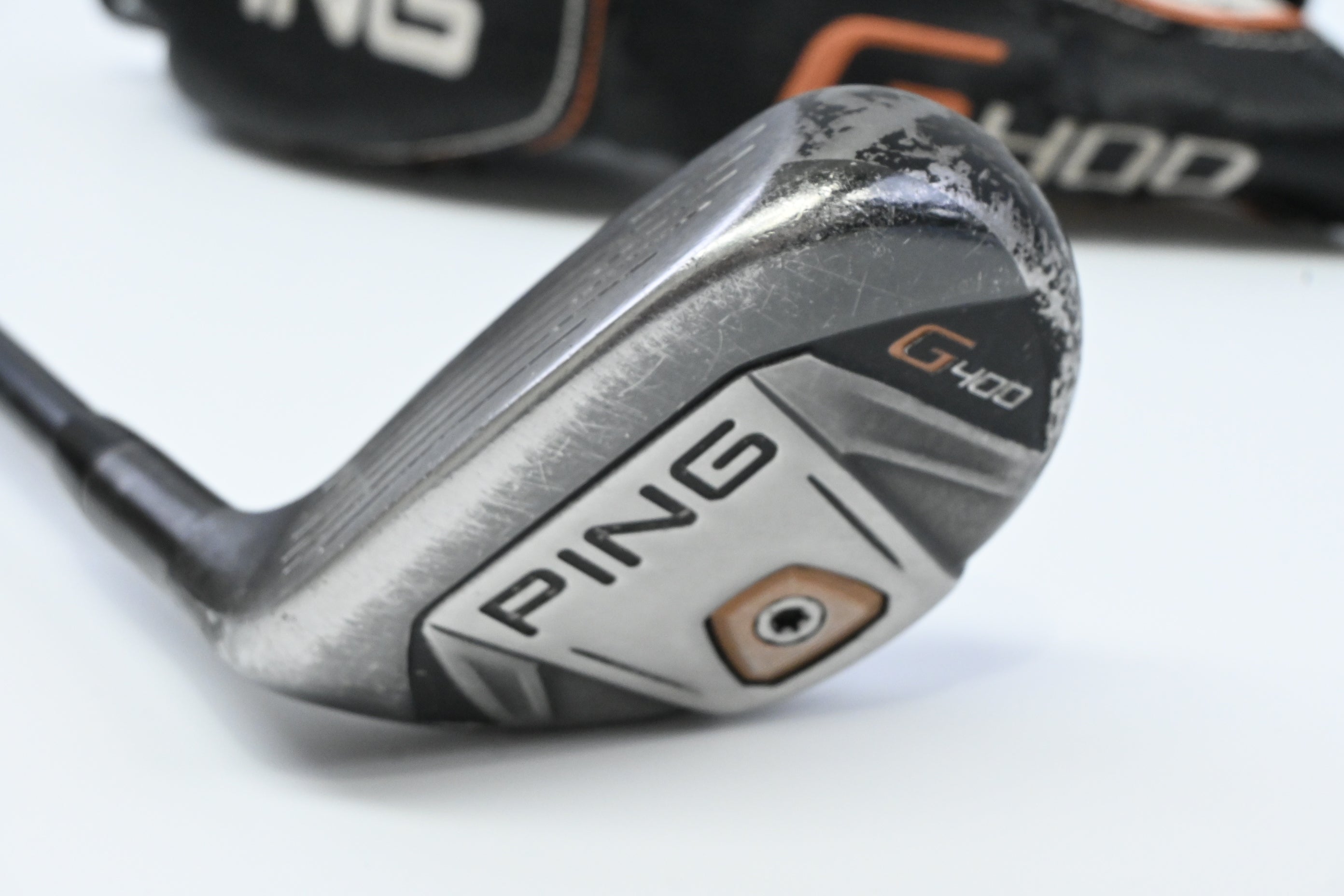 Left Hand Ping G400 #5 Hybrid / 26 Degree / Senior Flex Ping TFC 80 Shaft