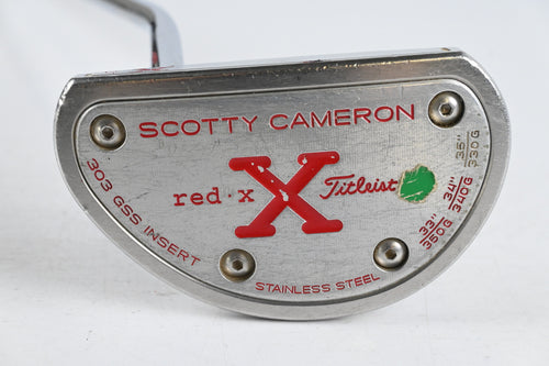 Left Hand Scotty Cameron Red X Putter / 35 Inch