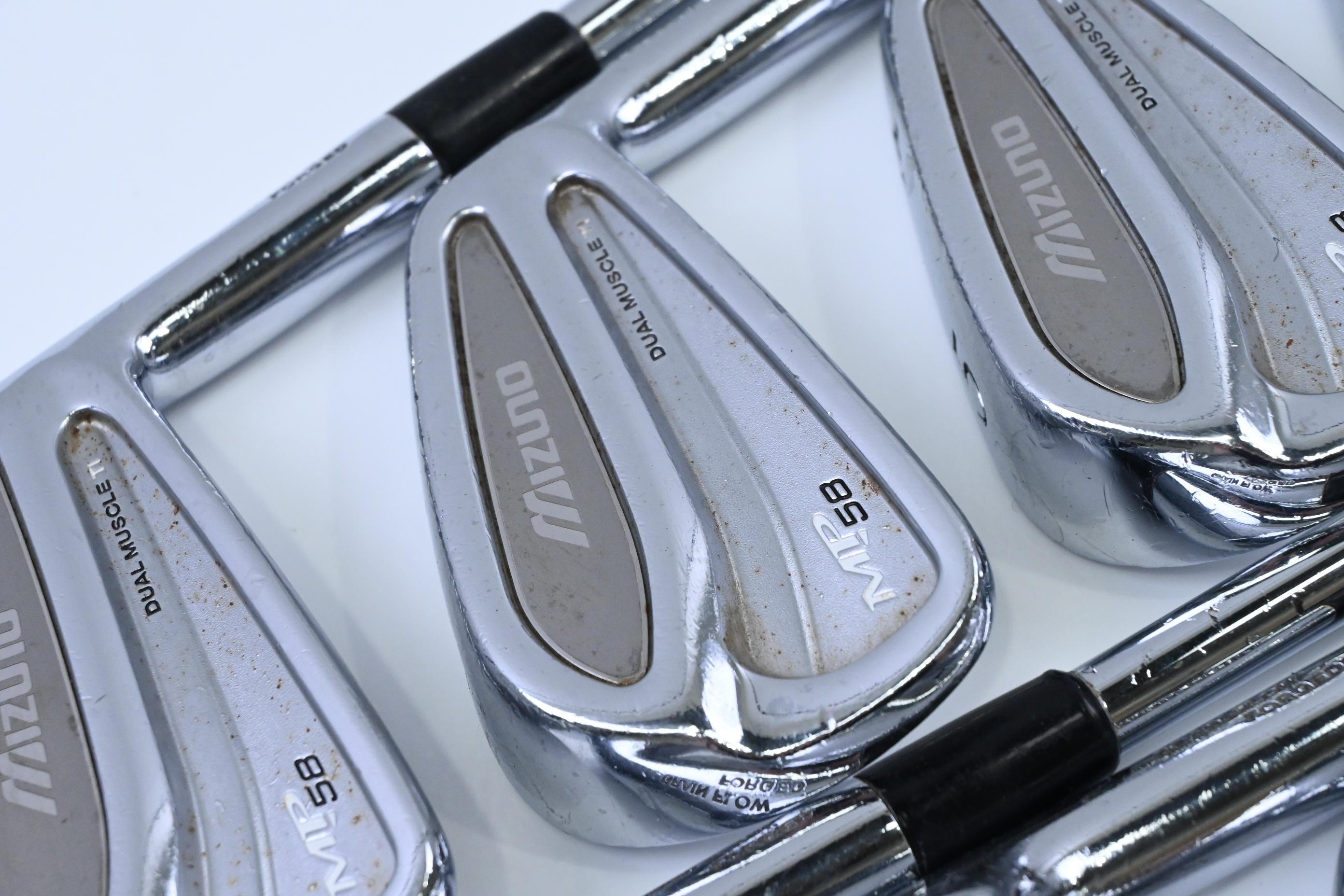 Mizuno MP-58 Irons / 3-PW / Stiff Flex Dynamic Gold S300 Shafts