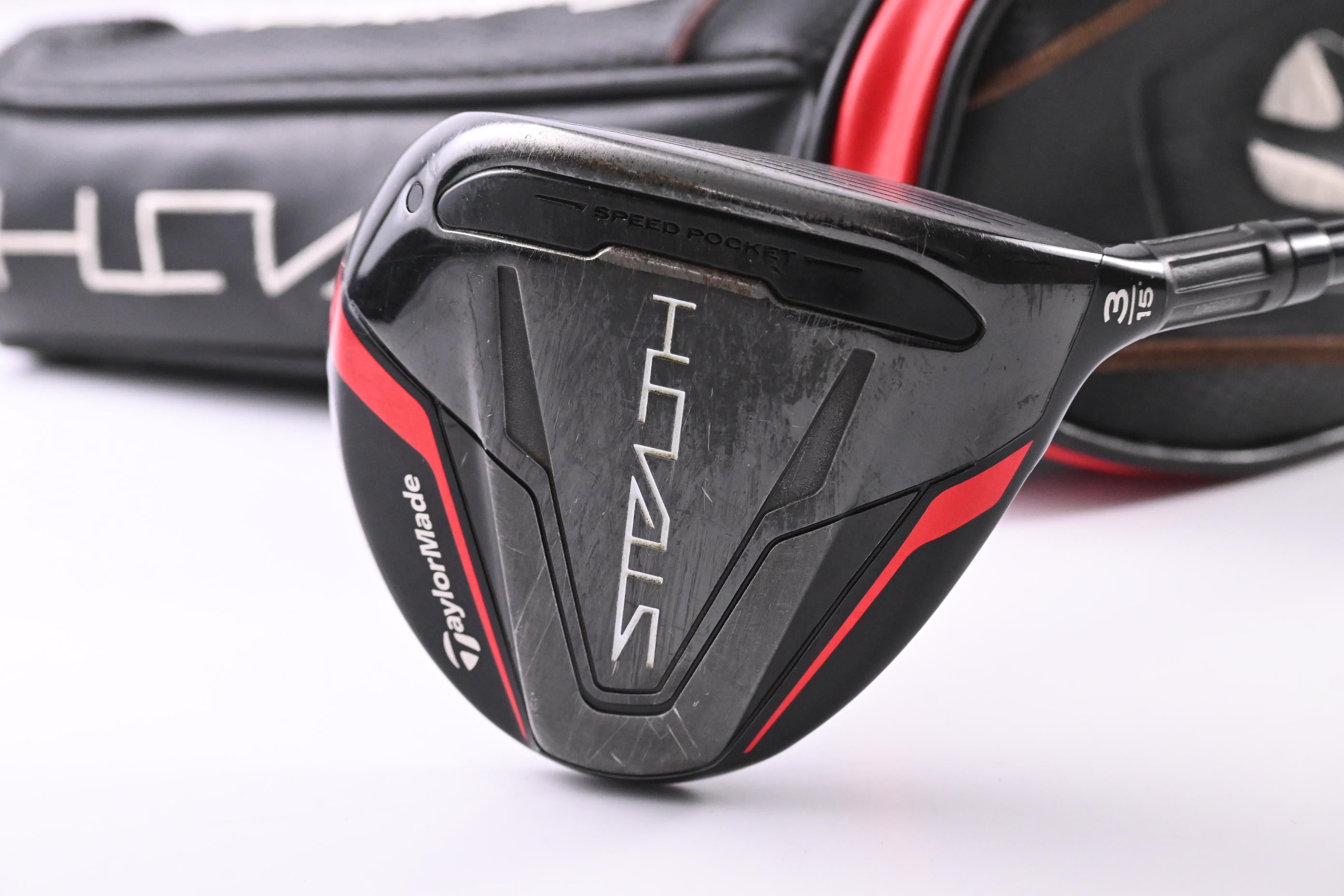 Taylormade Stealth #3 Wood / 15 Degree / Stiff Flex Fujikura Ventus Red 6 Shaft
