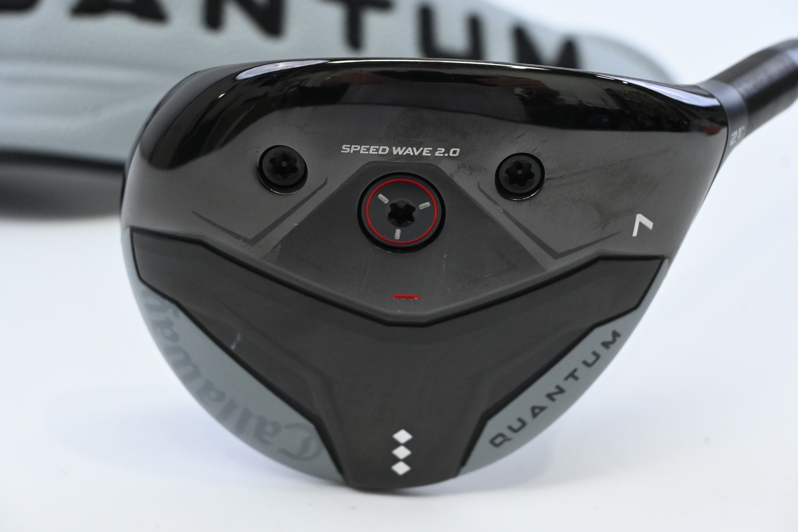 Callaway Quantum Triple Diamond #7 Wood / 21 Degree / TX-Flex Denali Blue 80