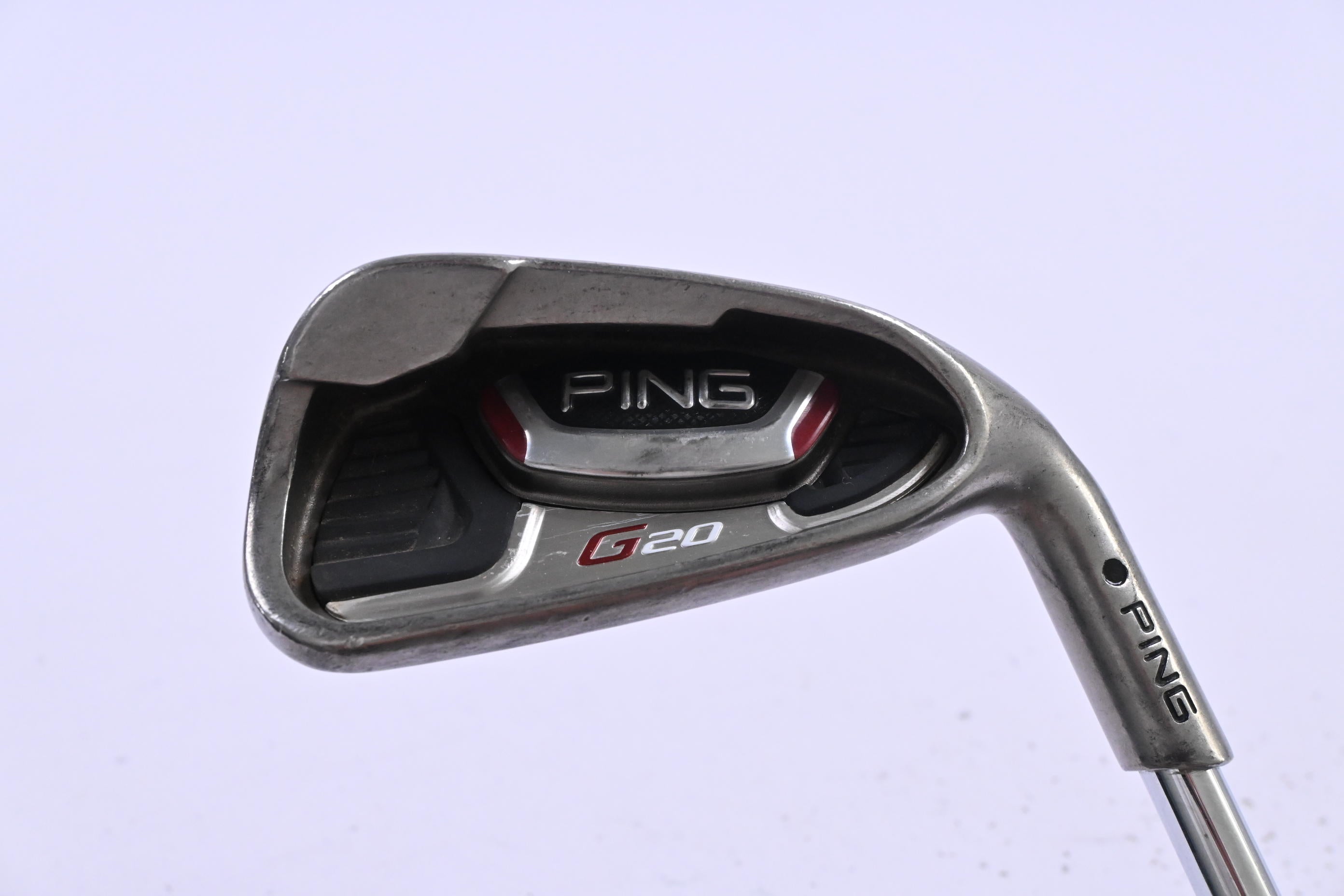Ping G20 #6 Iron / Black Dot / Regular Flex Ping CFS Shaft