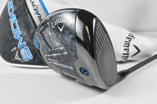 Callaway Paradym Ai Smoke Max Driver / 9 Degree / Stiff Flex Tensei AV Blue 65