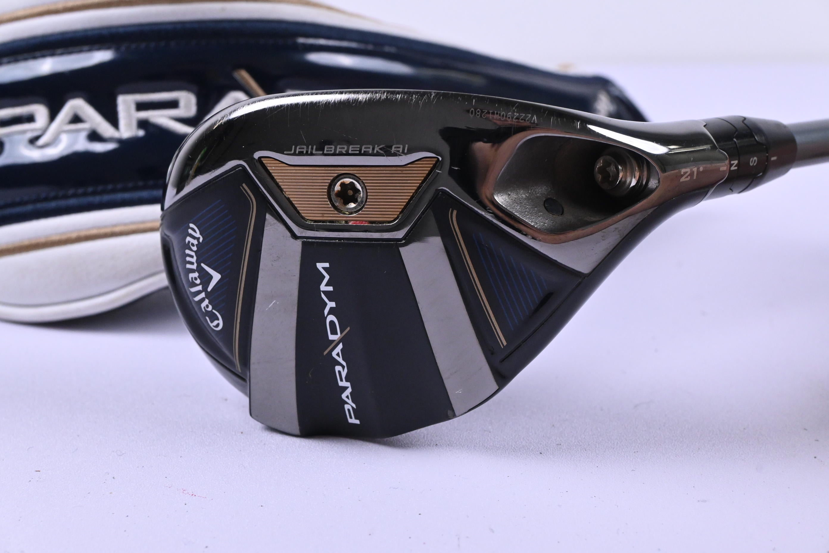 Callaway Paradym #4 Hybrid / 21 Degree / Regular Flex HZRDUS Gen4 Silver 65