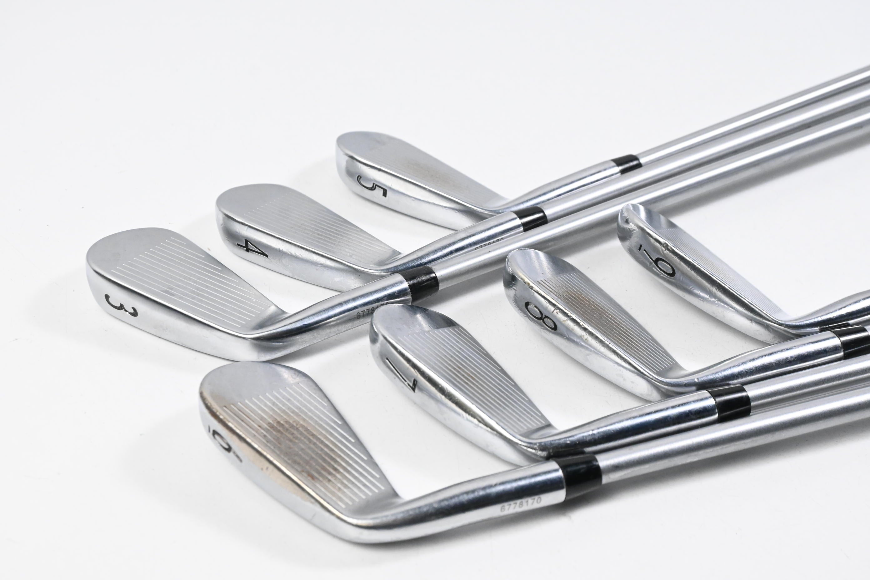 Titleist CB 620 Irons / 3-9i / Stiff Flex Steel Shafts