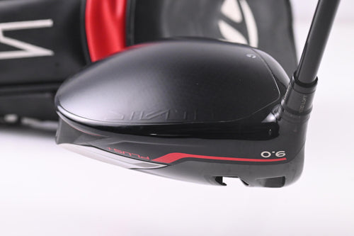 Left Hand Taylormade Stealth Plus Driver / 9 Degree / Stiff Flex HZRDUS Black 70