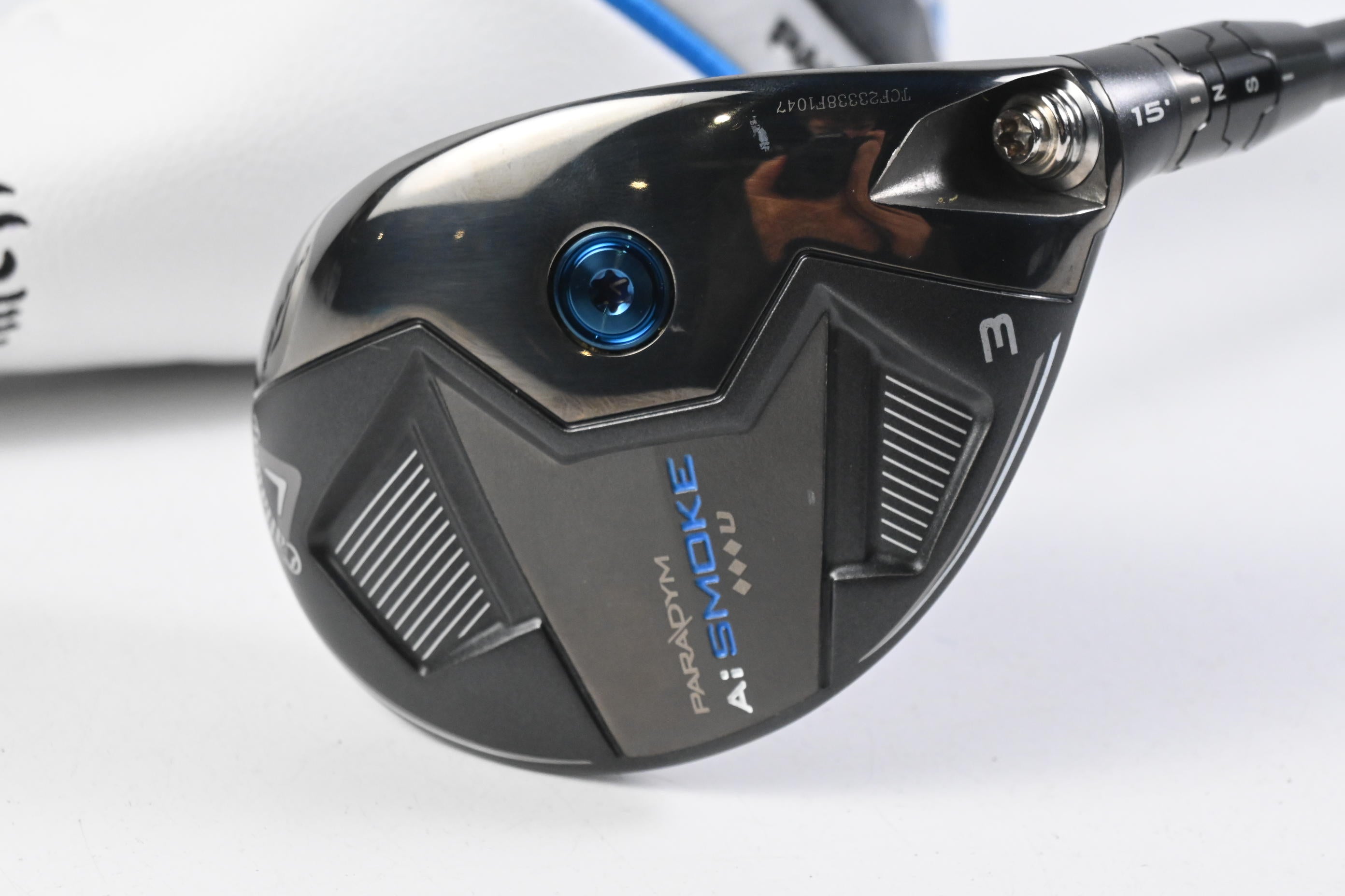 Tour Issue Callaway Paradym Ai Smoke TD U #3 Hybrid / 15 Degree / Stiff Flex