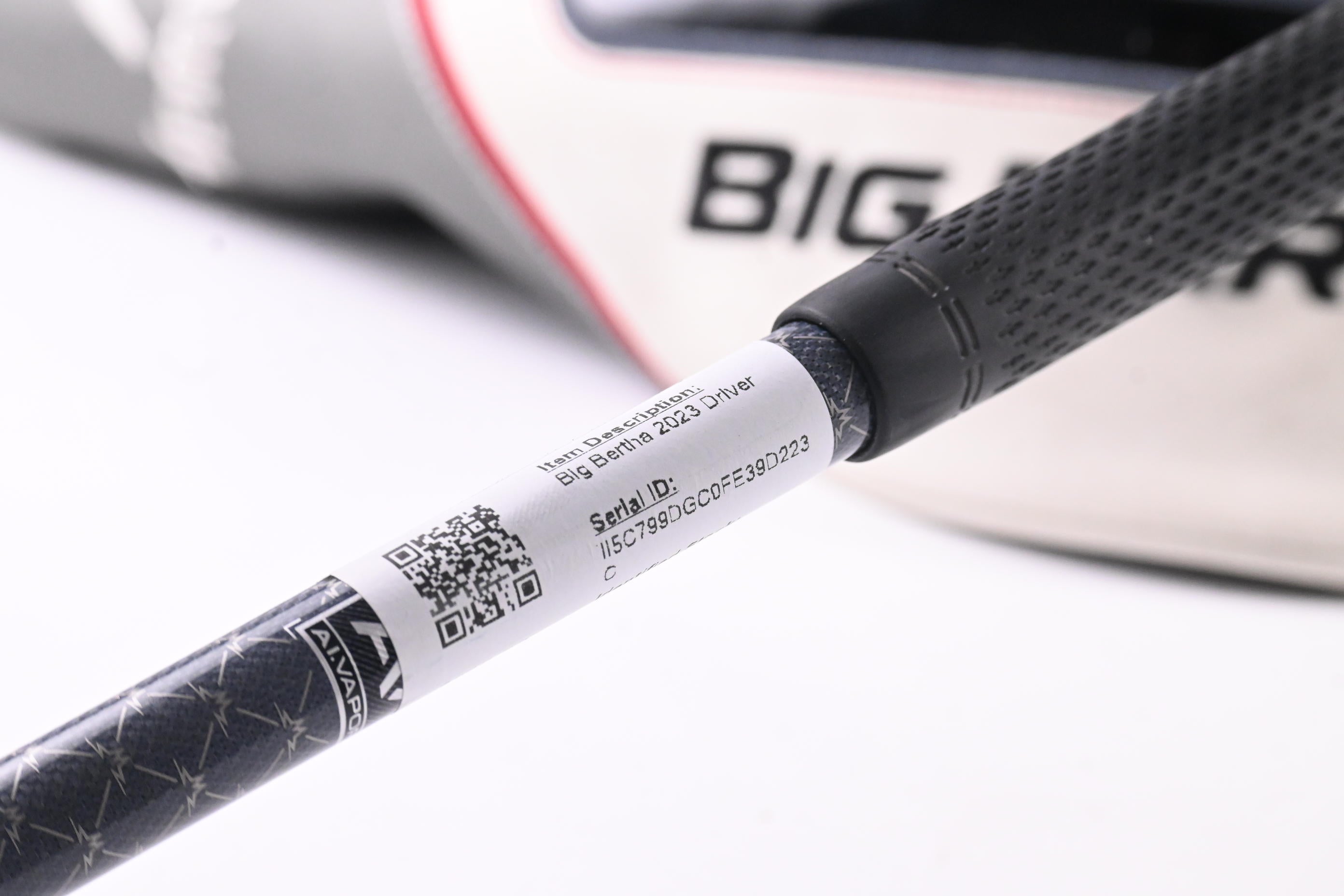 Callaway Big Bertha 2023 Driver / 9 Degree / Stiff Flex Tensei AV White 65 Shaft