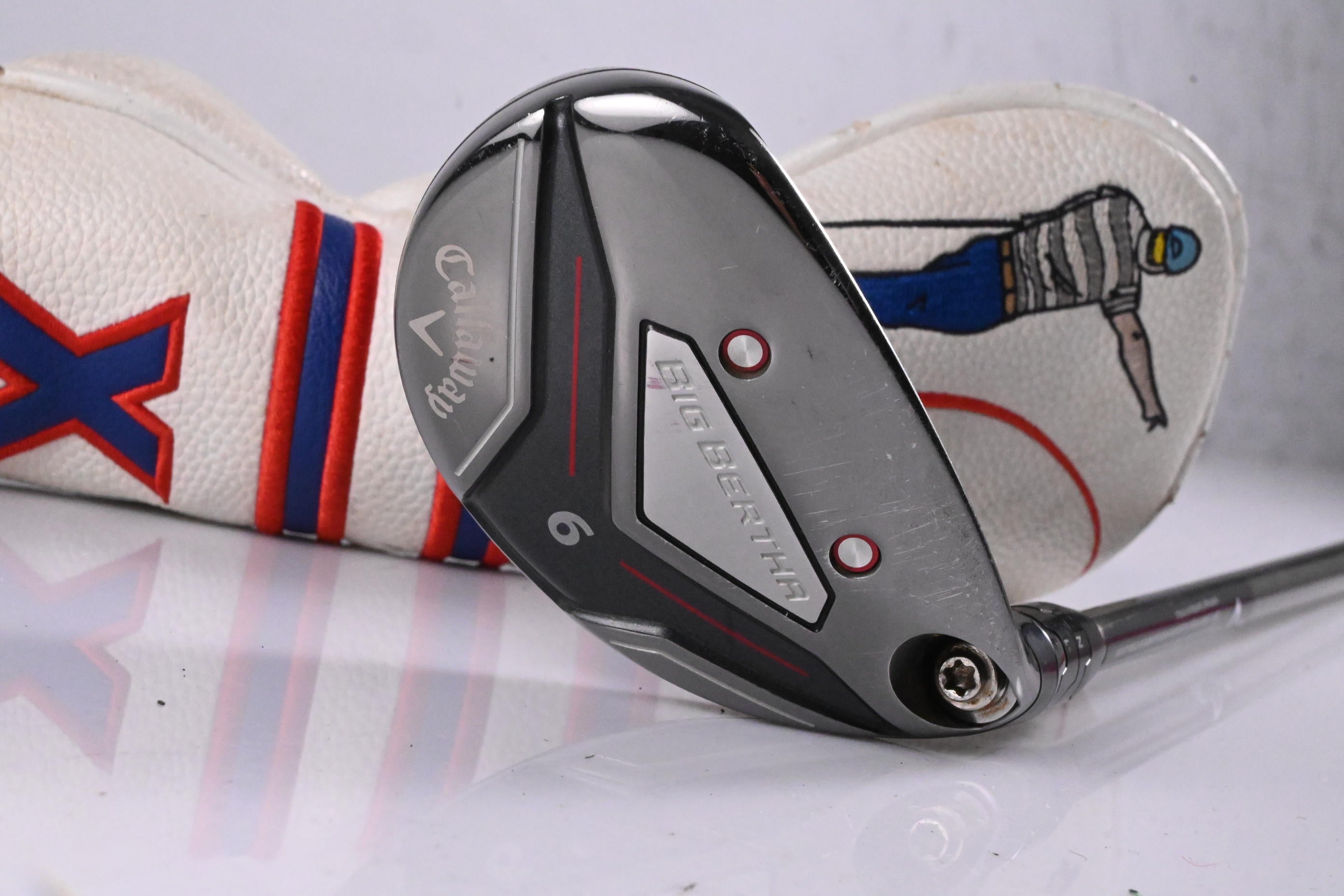 Ladies Callaway Big Bertha 2019 #6 Hybrid / 27 Degree / Ladies Flex UST Recoil