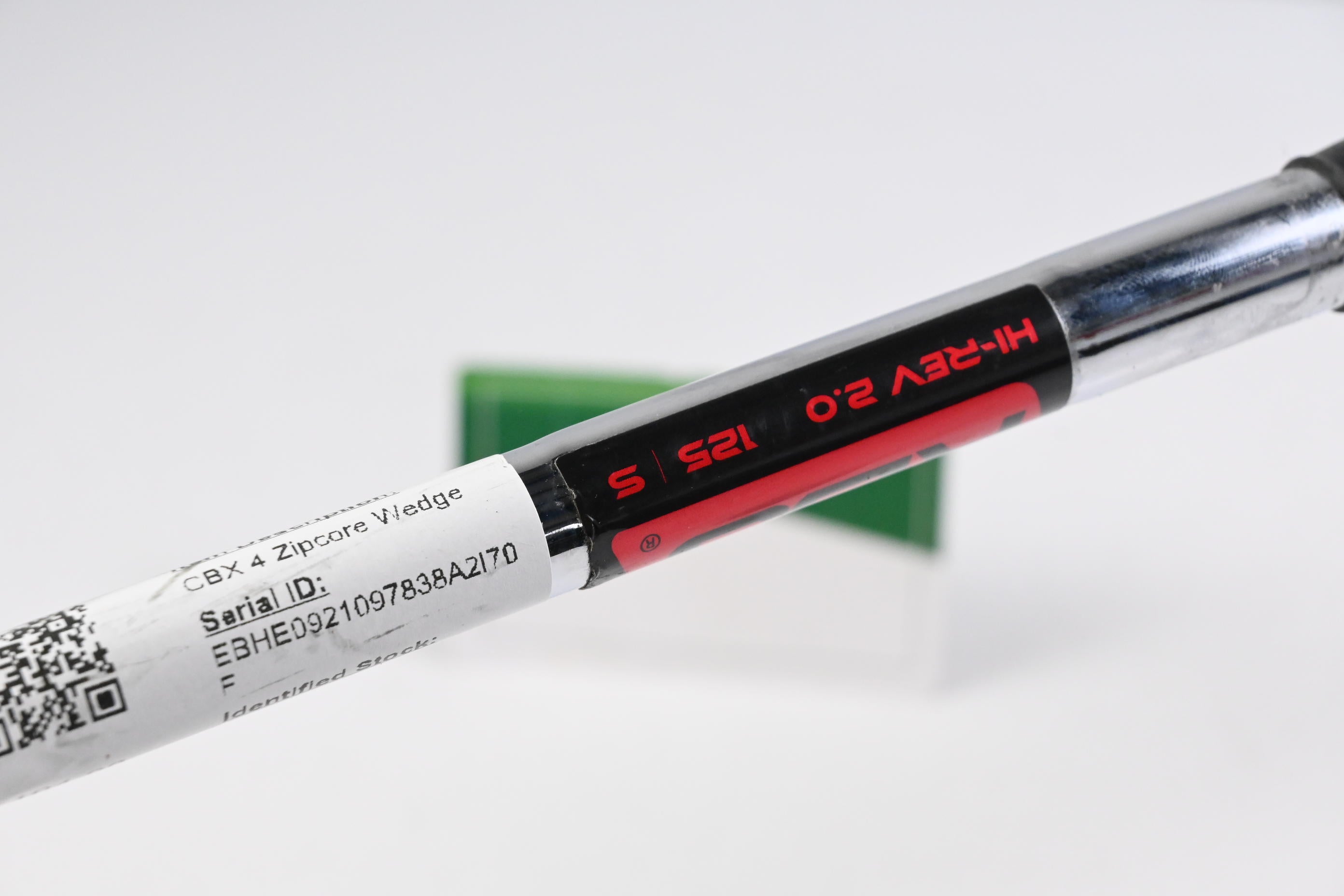 Left Hand Cleveland CBX 4 Zipcore Lob Wedge / 60 Degree / Stiff Flex KBS 2.0 115