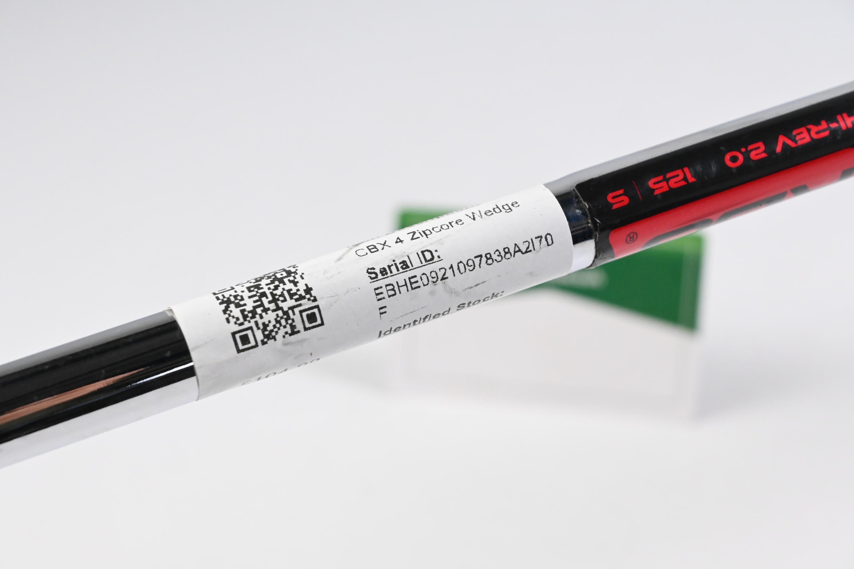 Left Hand Cleveland CBX 4 Zipcore Lob Wedge / 60 Degree / Stiff Flex KBS 2.0 115