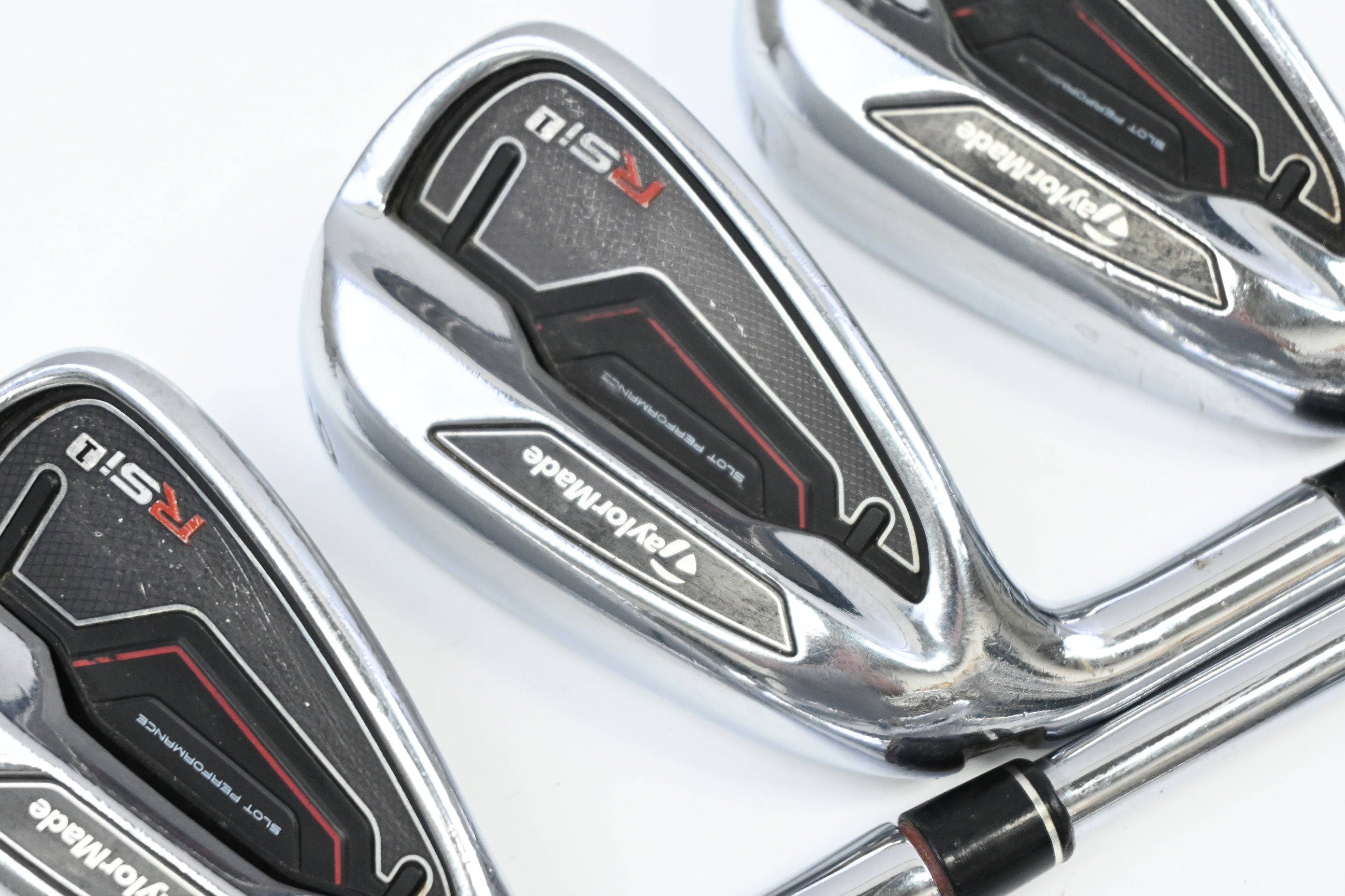 Left Hand Taylormade RSi1 Irons / 5-PW / Stiff Flex Reax Steel 90 Shafts