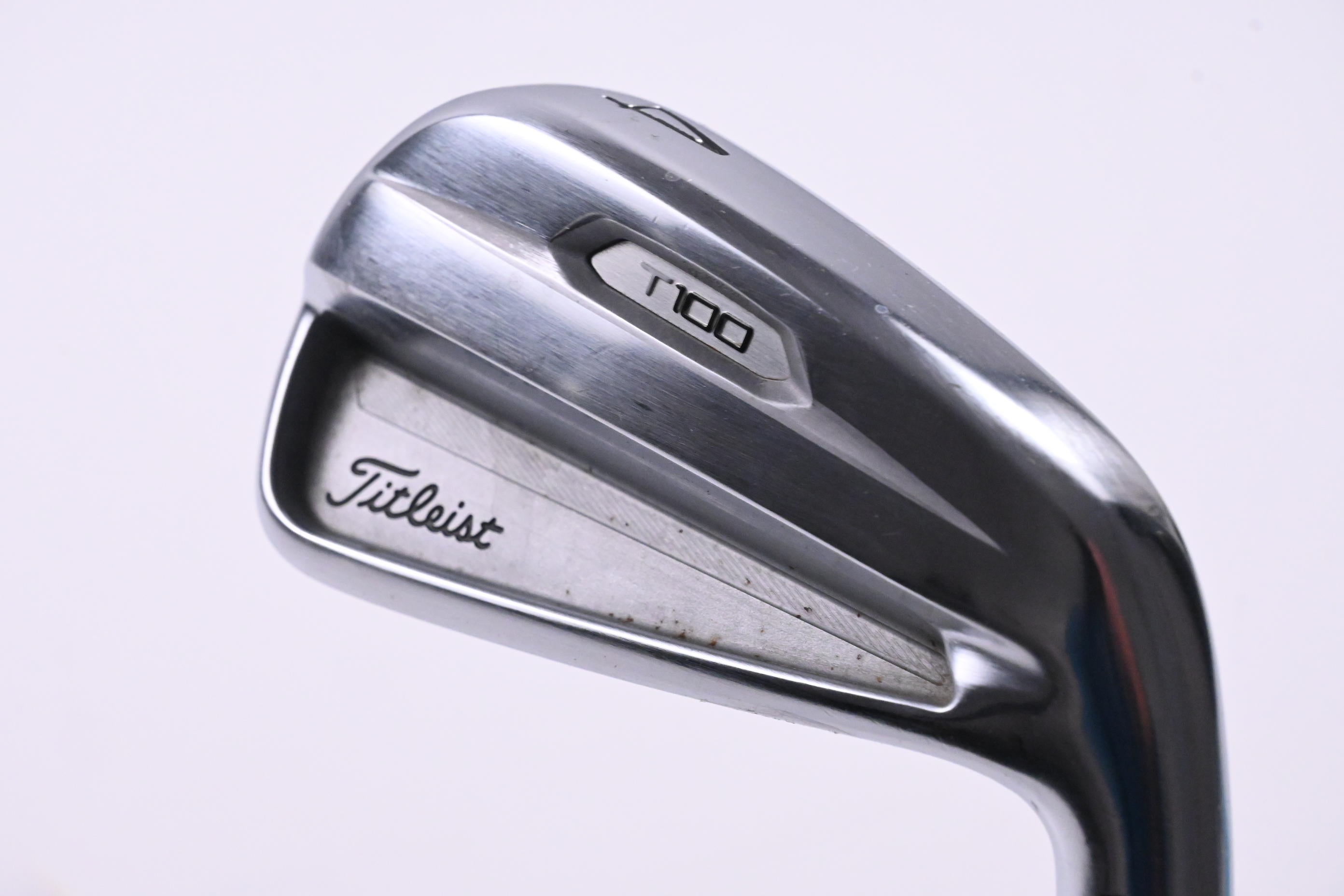 Titleist T100 2021 #4 Iron / 21 Degree / Stiff Flex AMT Red S300 Shaft