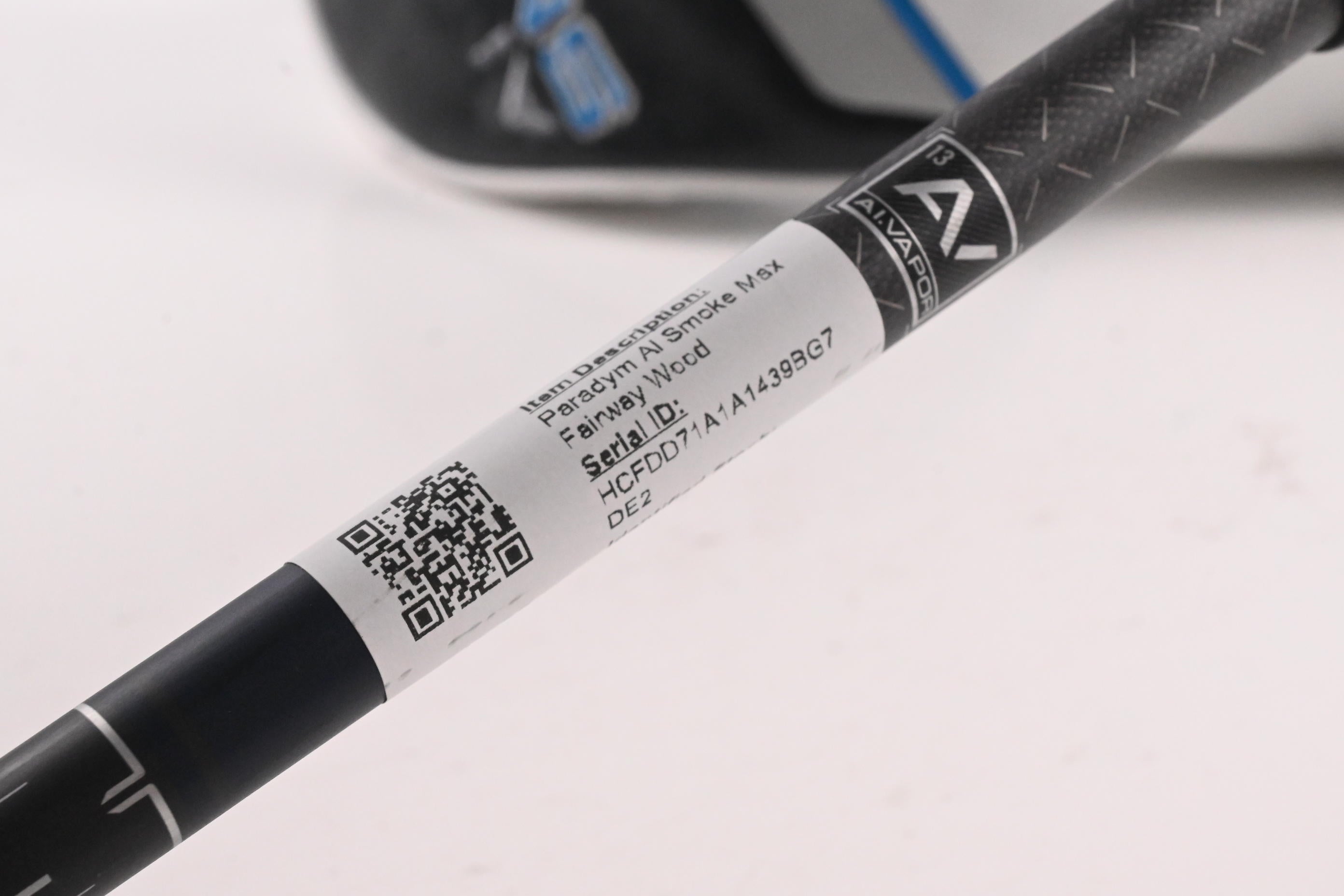 Callaway Paradym Ai Smoke Max #5 Wood / 18 Degree / Regular Flex Tensei AV Blue