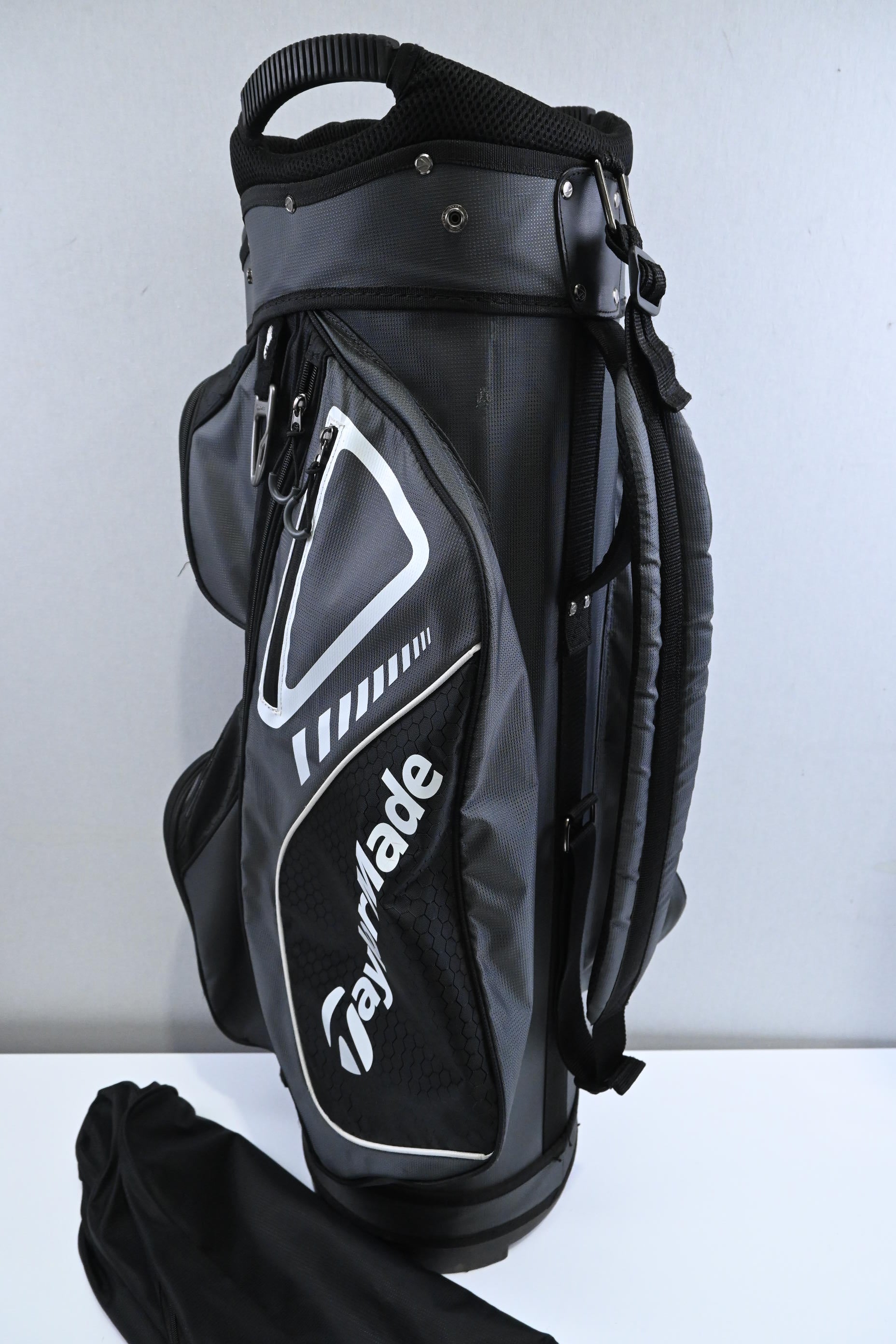 Taylormade Cart Bag / 14-Way Divider / Grey, Black