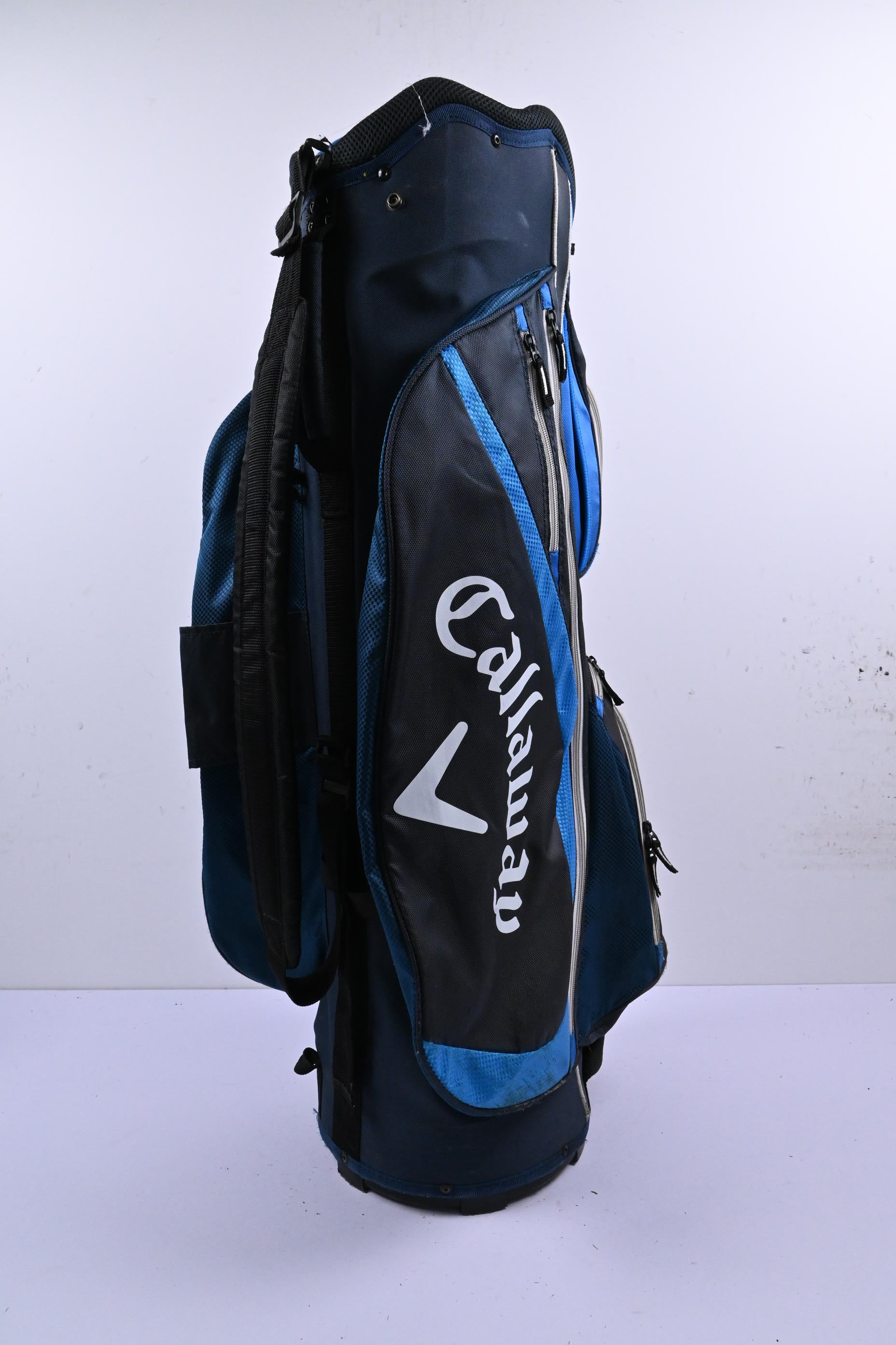 Callaway X Series Cart Bag / 14-Way Divider / Black & Blue