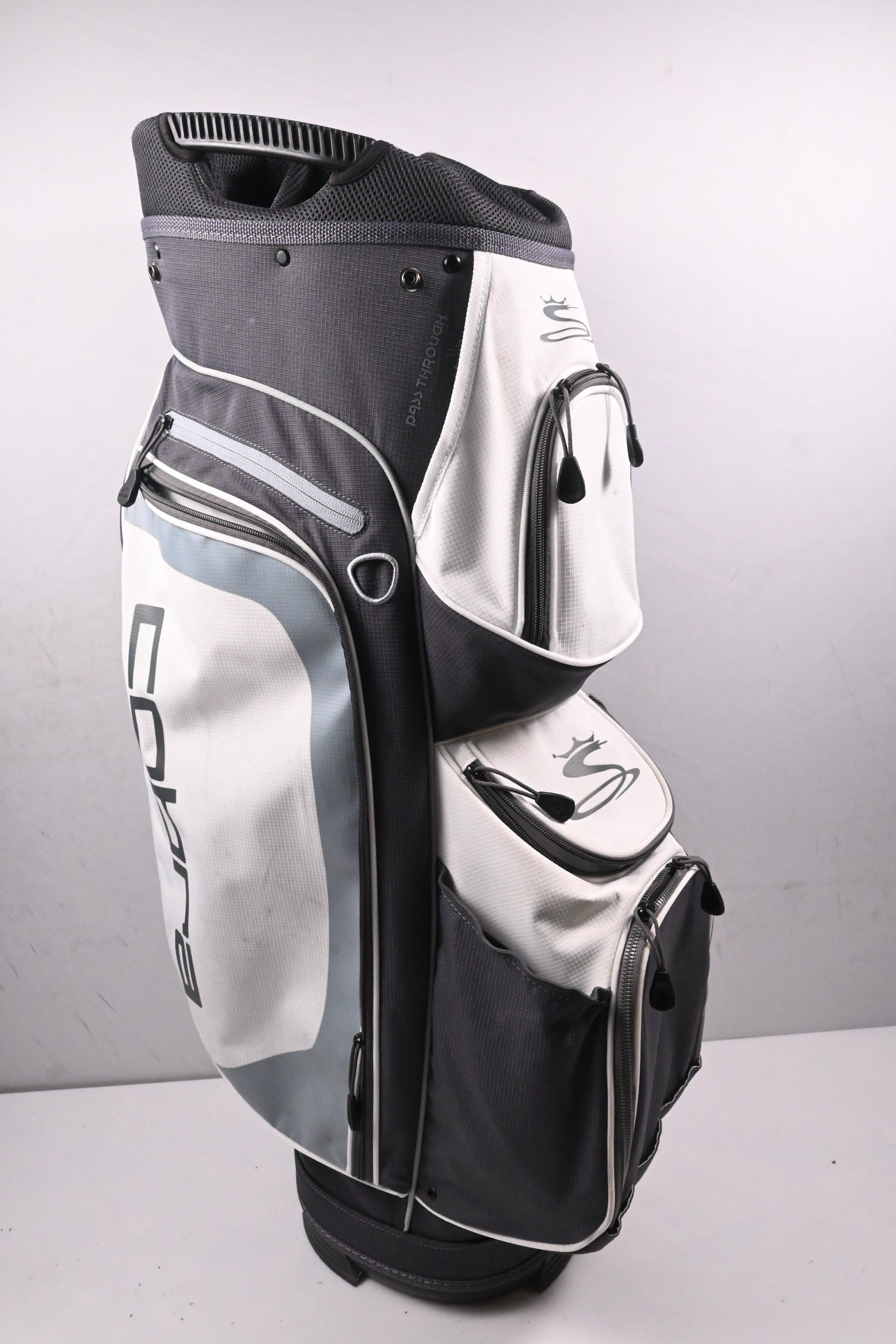 Cobra Cart Golf Bag / 14-Way Divider / White & Grey