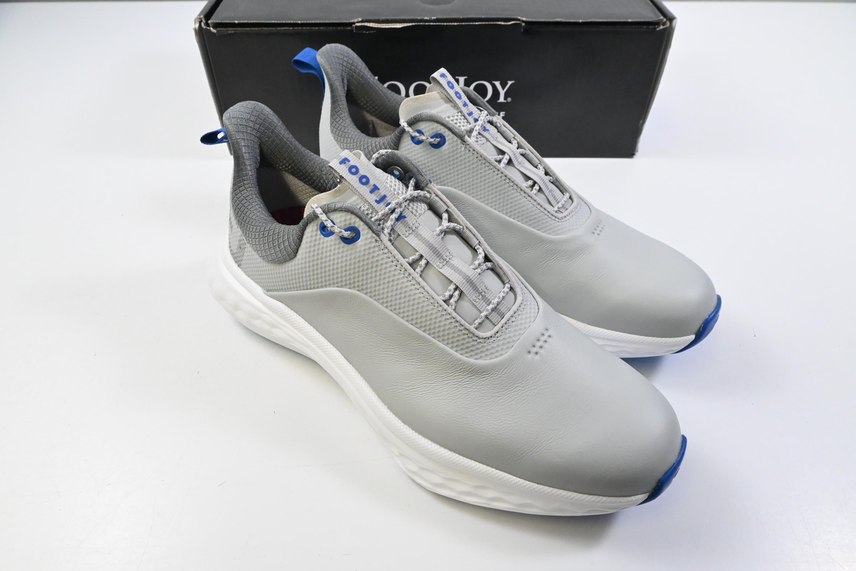 FootJoy Quantum Golf Shoes / Size UK 8 / Grey, White