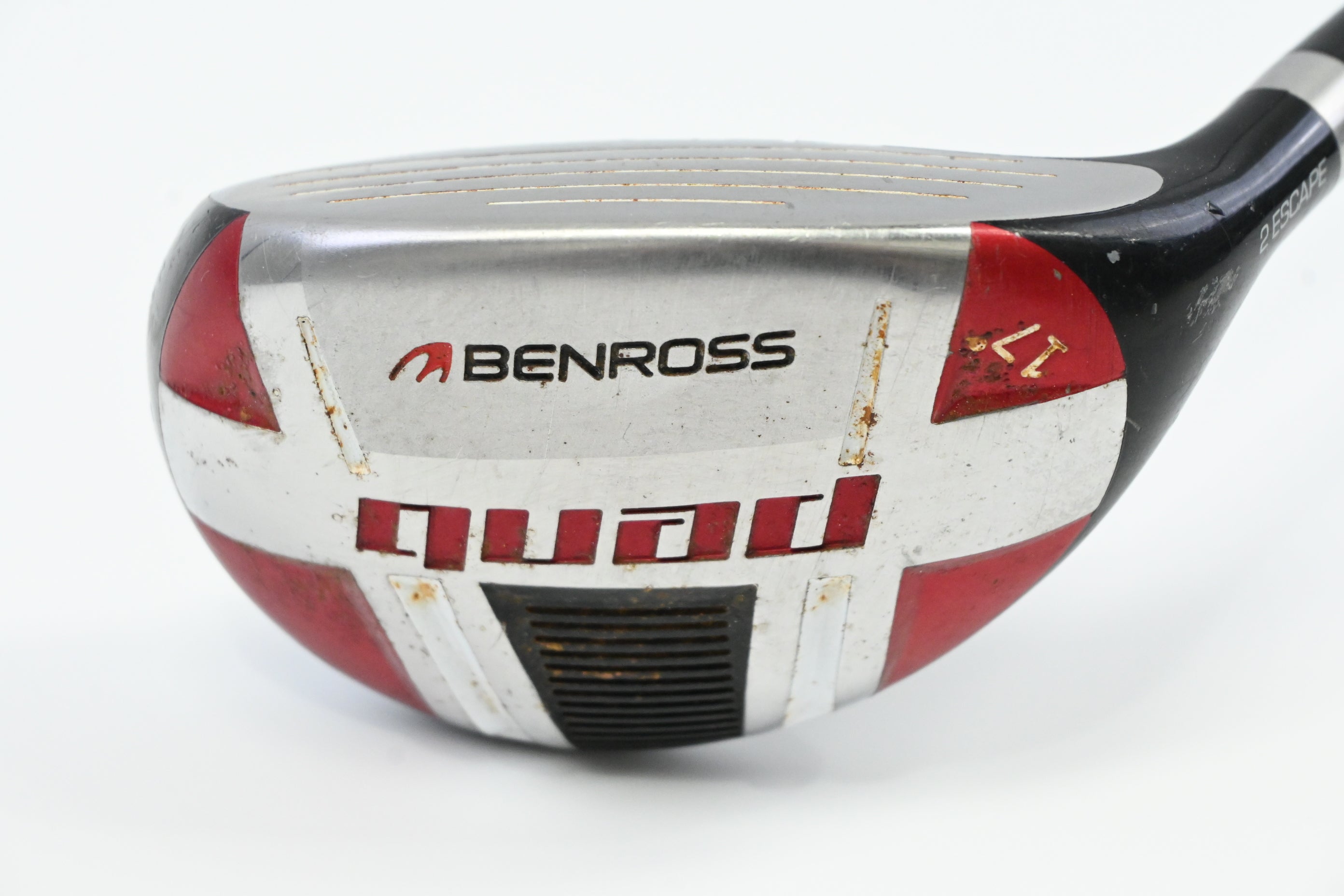 Benross Quad #2 Hybrid / 17 Degree / Stiff Flex Aldila Hot Core Shaft