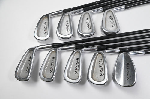 Maxfli Revolution Black Dot Irons / 3-PW+SW / Stiff Flex EI-70 Shafts