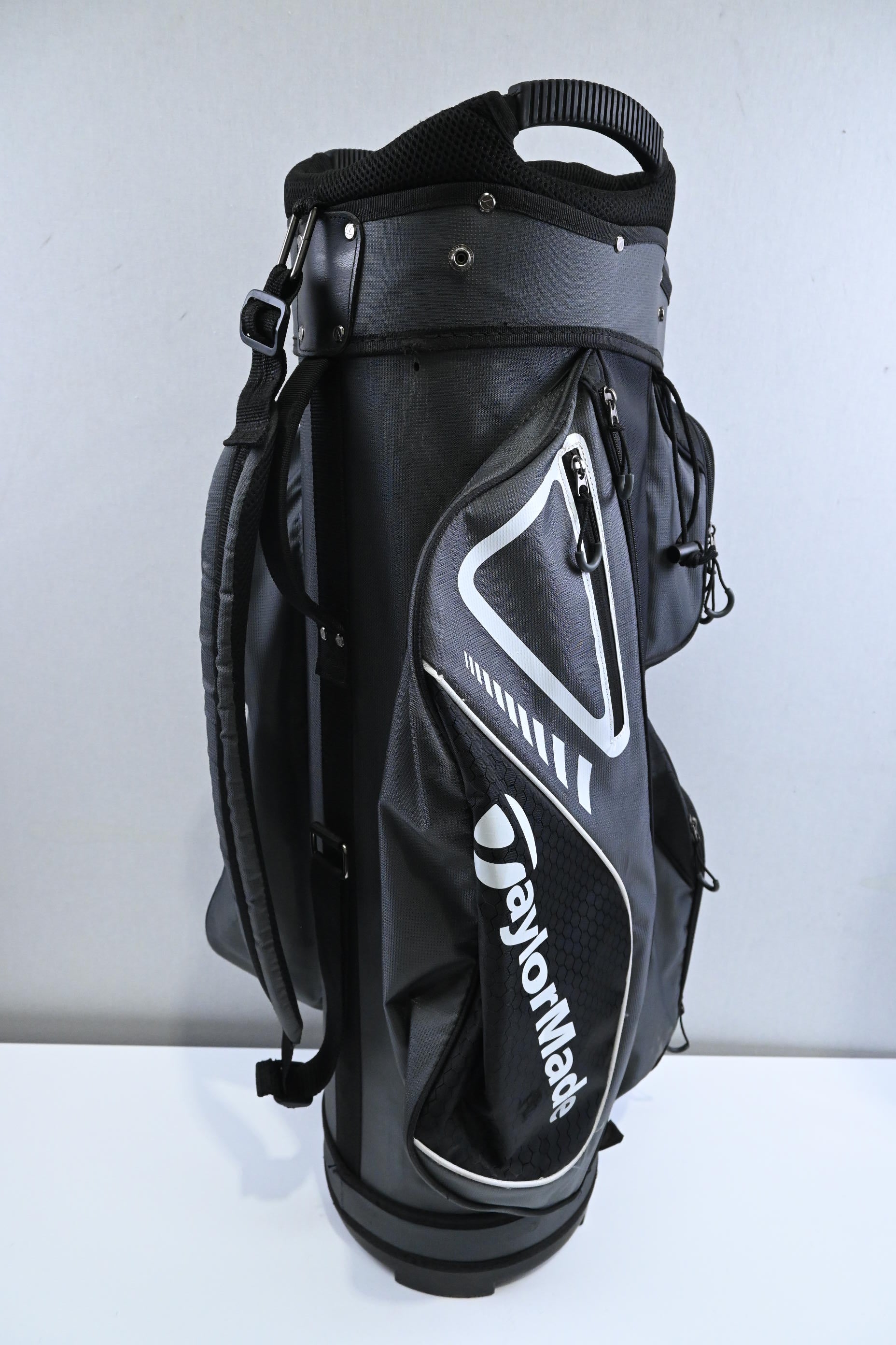 Taylormade Cart Bag / 14-Way Divider / Grey, Black