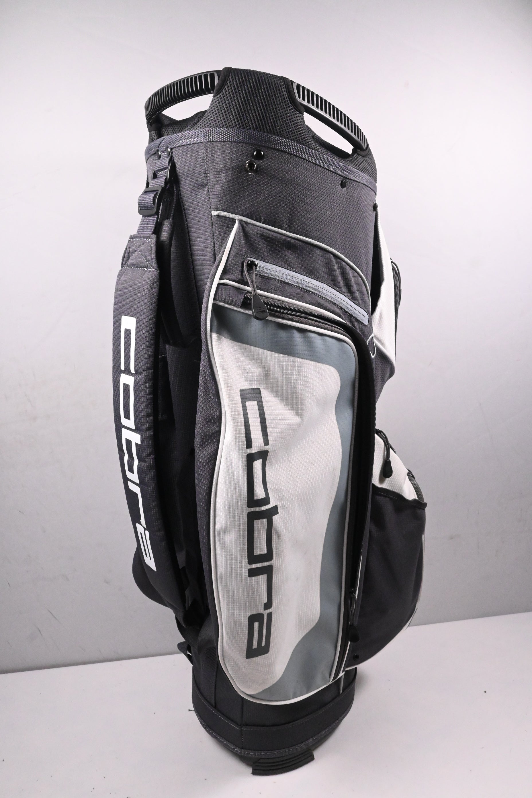 Cobra Cart Golf Bag / 14-Way Divider / White & Grey