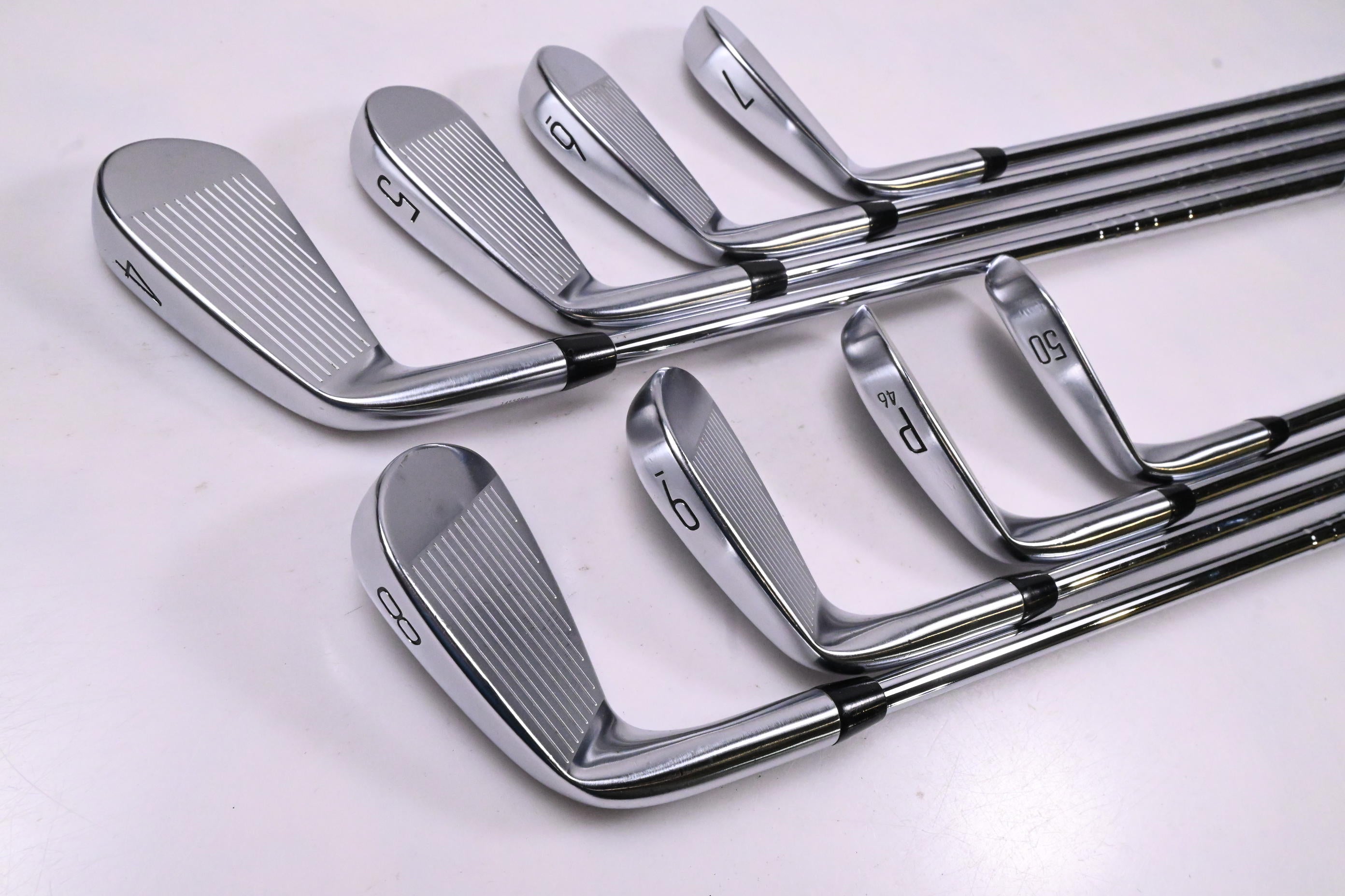 Titleist T100 2023 Irons / 4-PW+50° / Stiff Flex AMT Black S300 Shafts