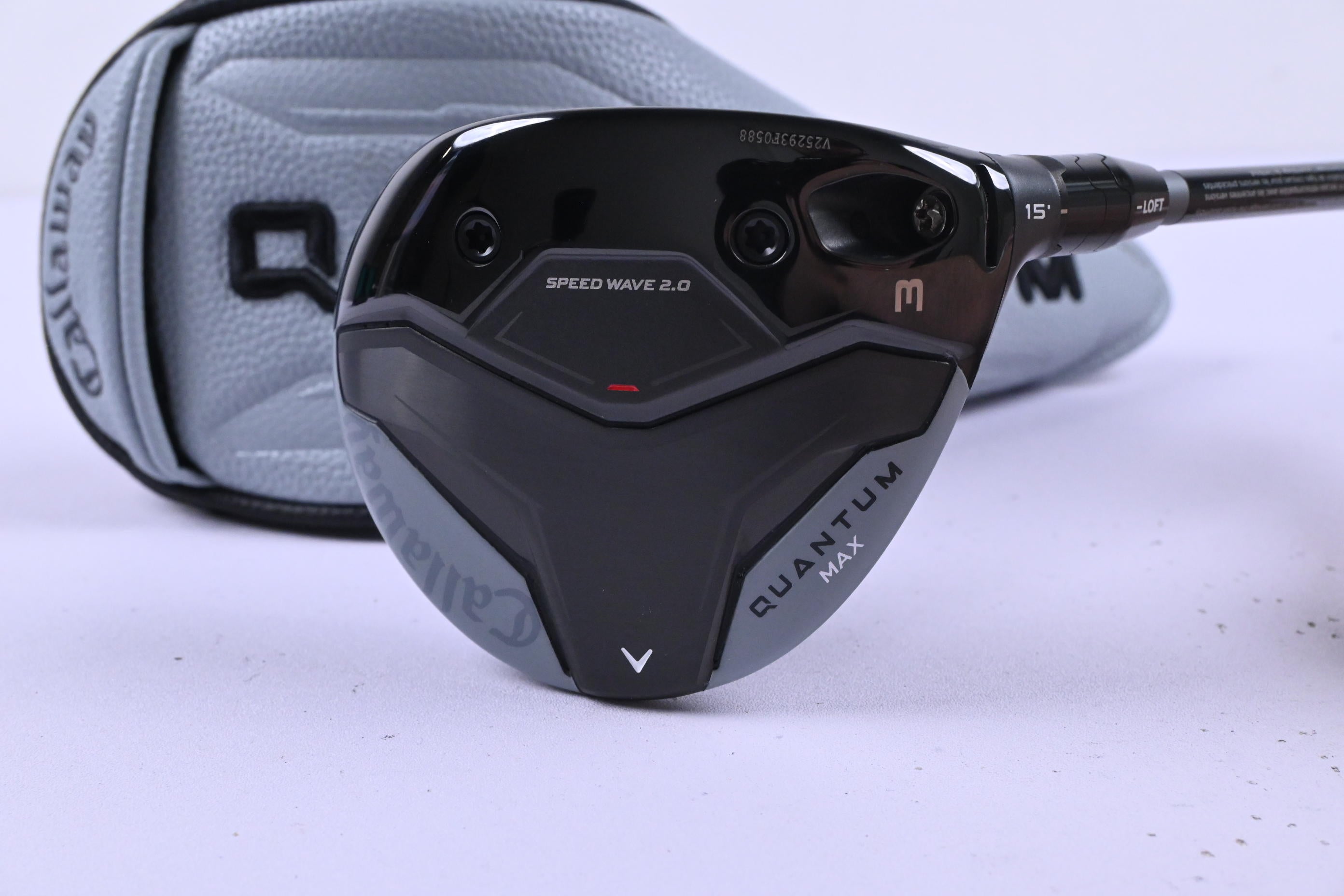 Callaway Quantum Max #3 Wood / 15 Degree / Regular Flex Denali Frost Silver 60