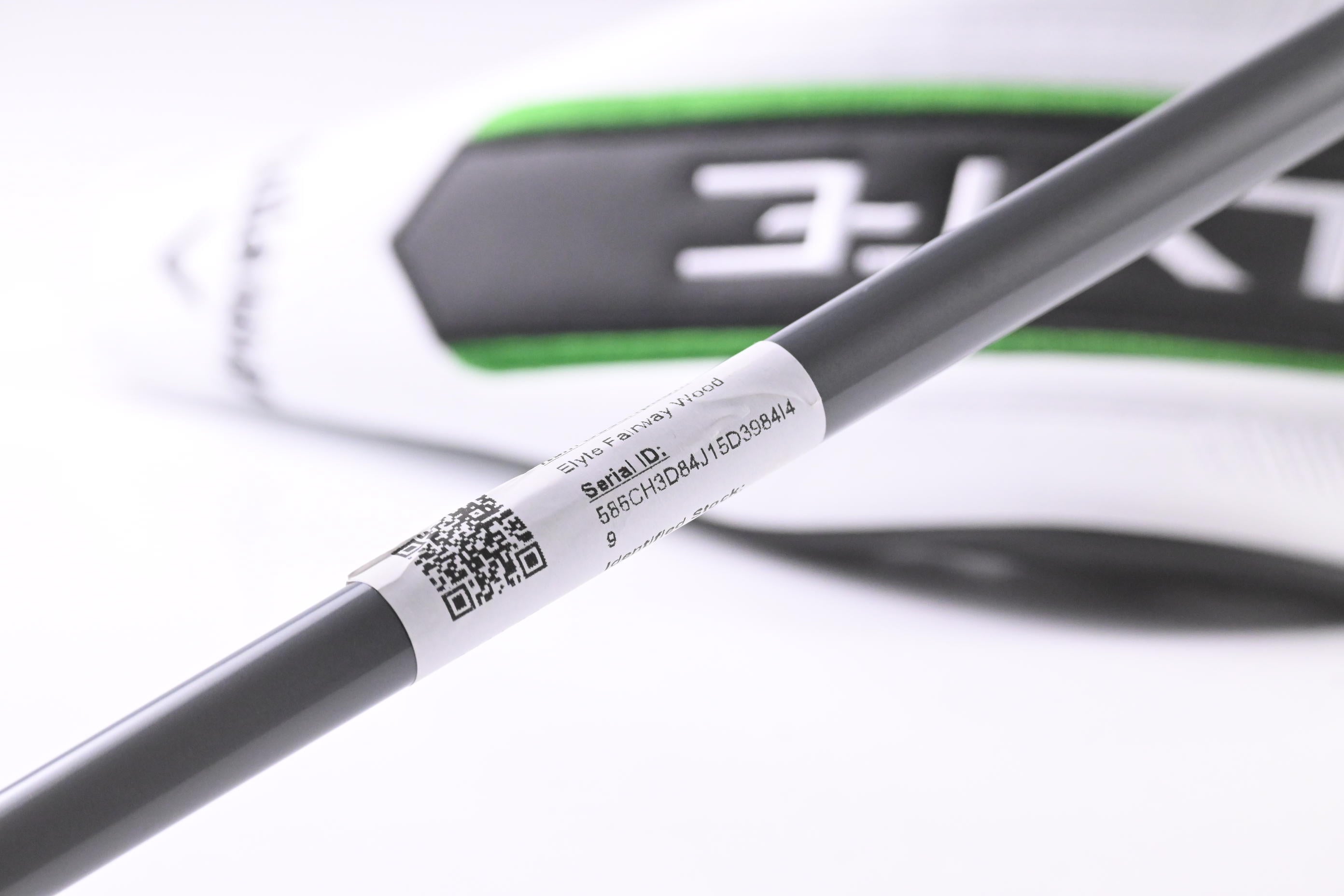 Callaway Elyte #3 HL Wood / 16.5 Degree / Stiff Flex Denali Charcoal 60 Shaft