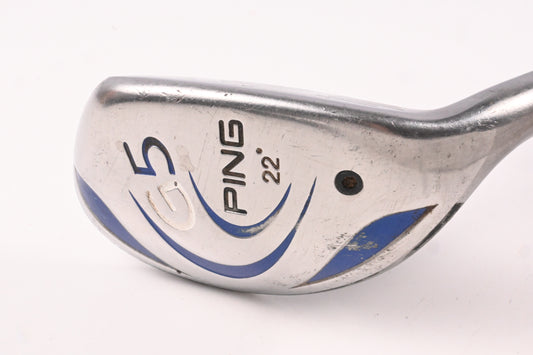 Ping G5 #4 Hybrid / 22 Degree / Stiff Flex Ping TFC 100 Shaft
