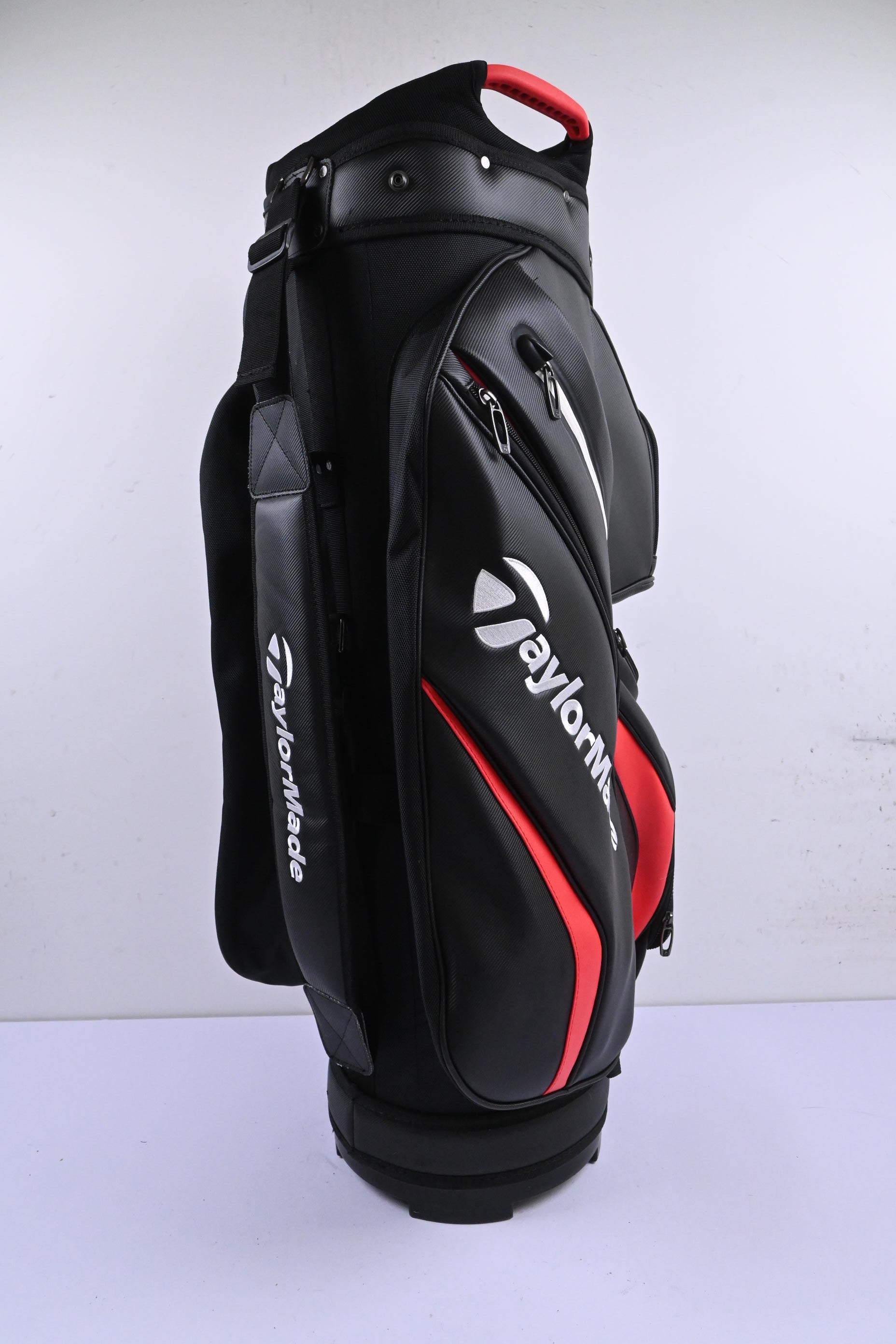 Taylormade Cart Bag / 14-Way Divider / Black & Red