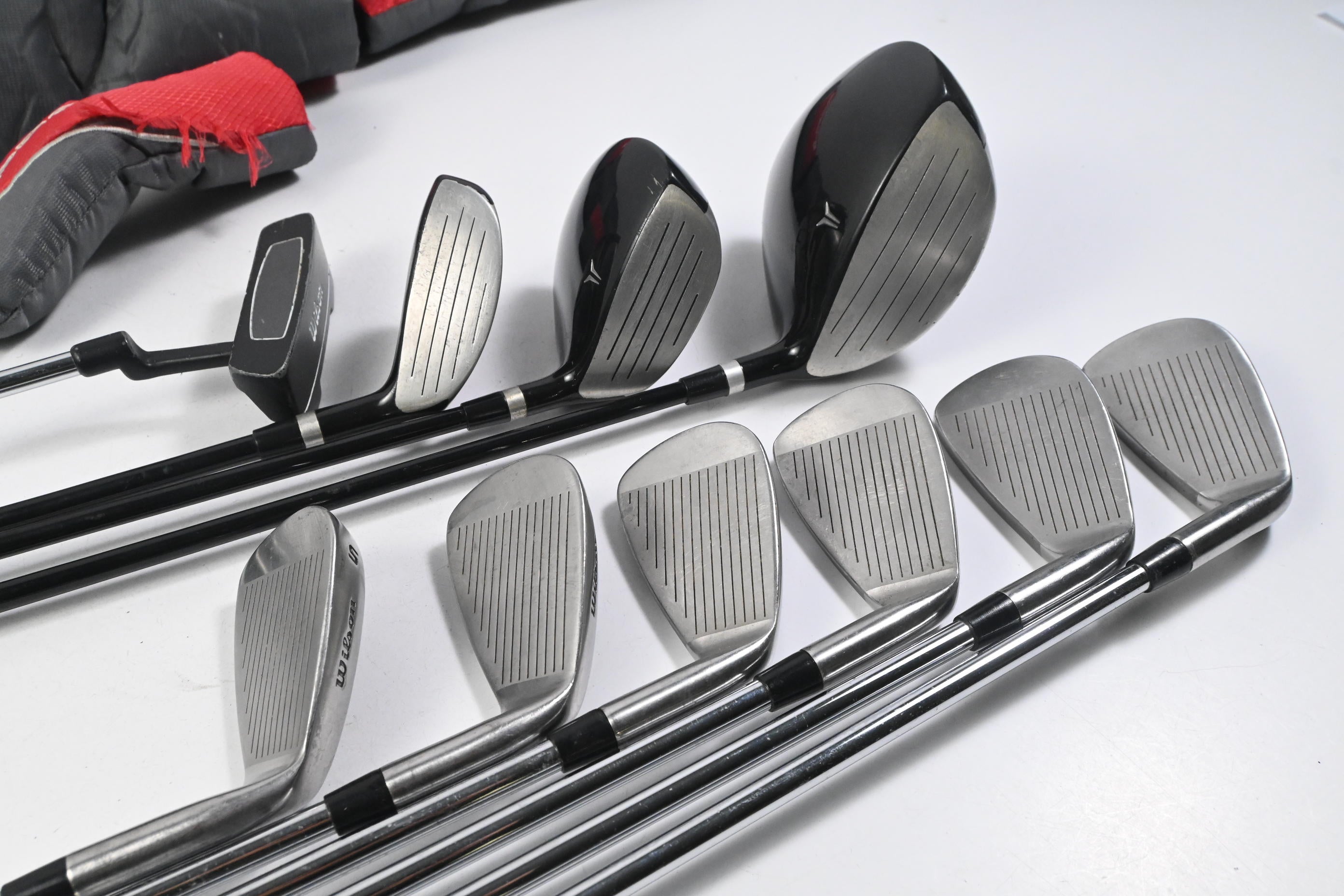 Left Hand Wilson Profile Package Set / Woods, Irons, Putter, Bag