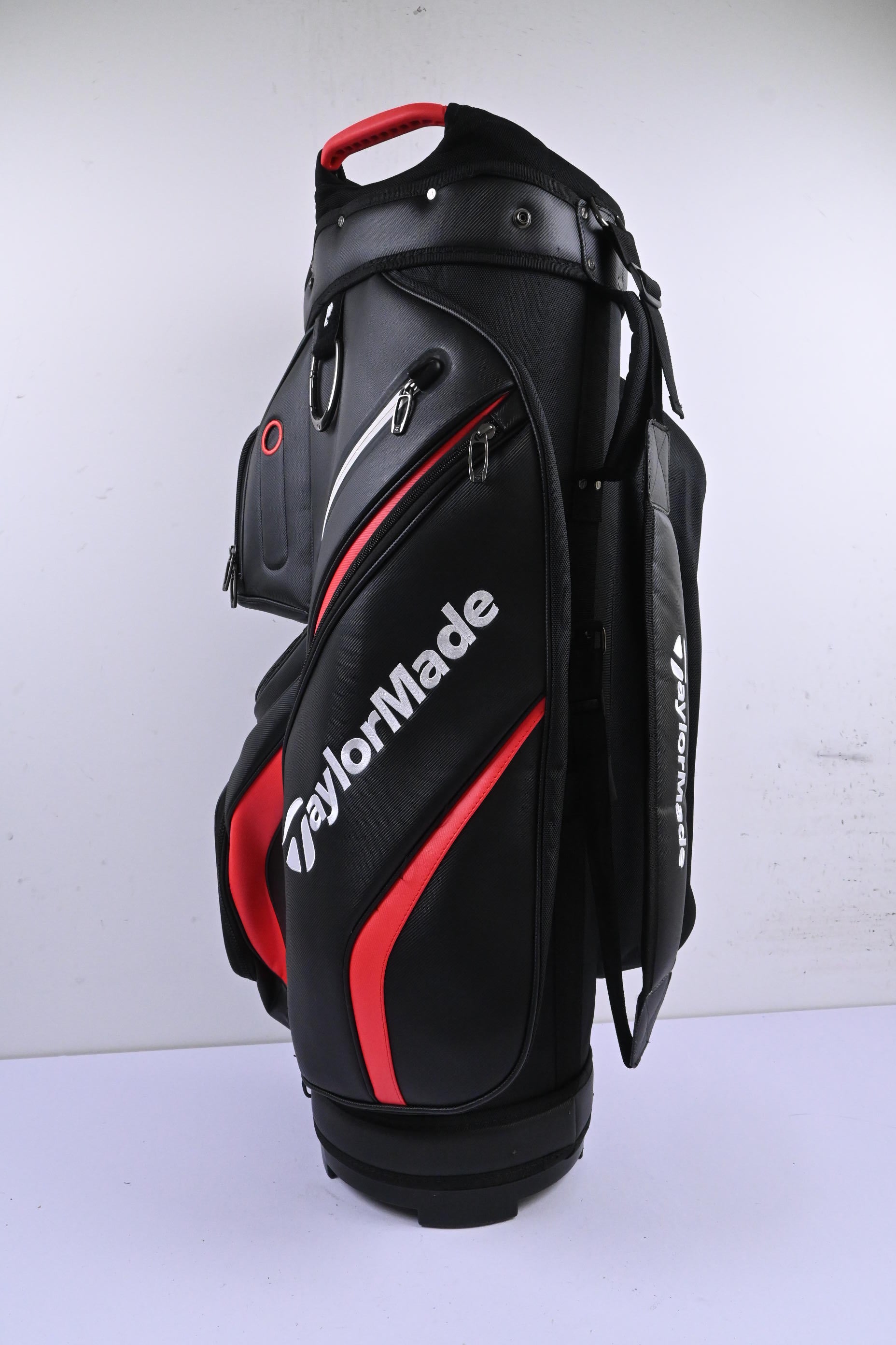 Taylormade Cart Bag / 14-Way Divider / Black & Red