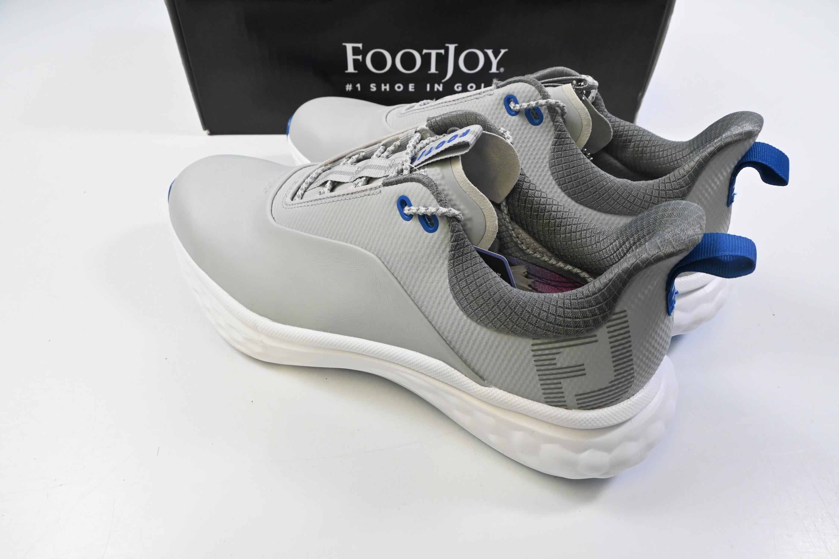 FootJoy Quantum Golf Shoes / Size UK 8 / Grey, White