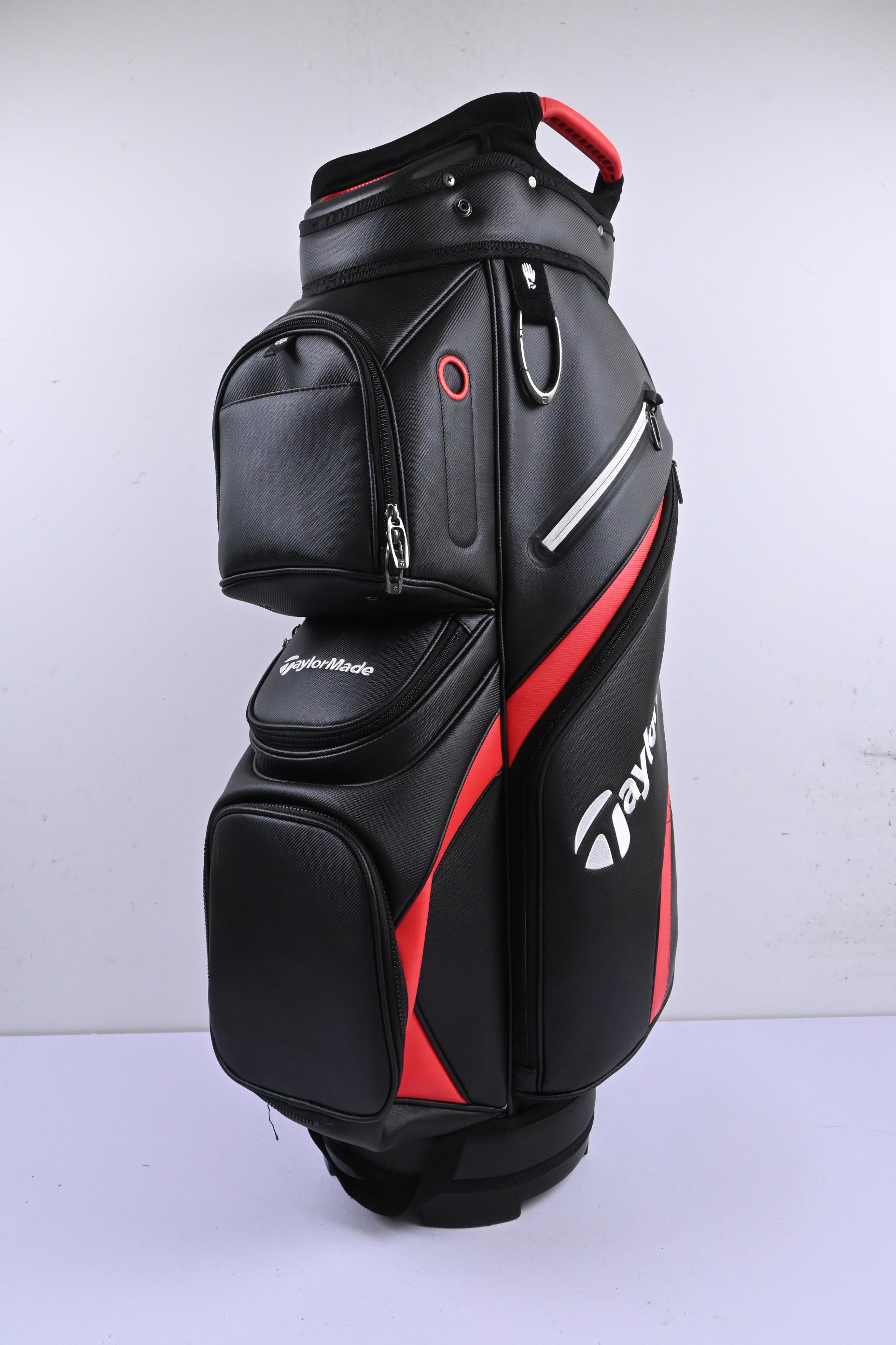 Taylormade Cart Bag / 14-Way Divider / Black & Red