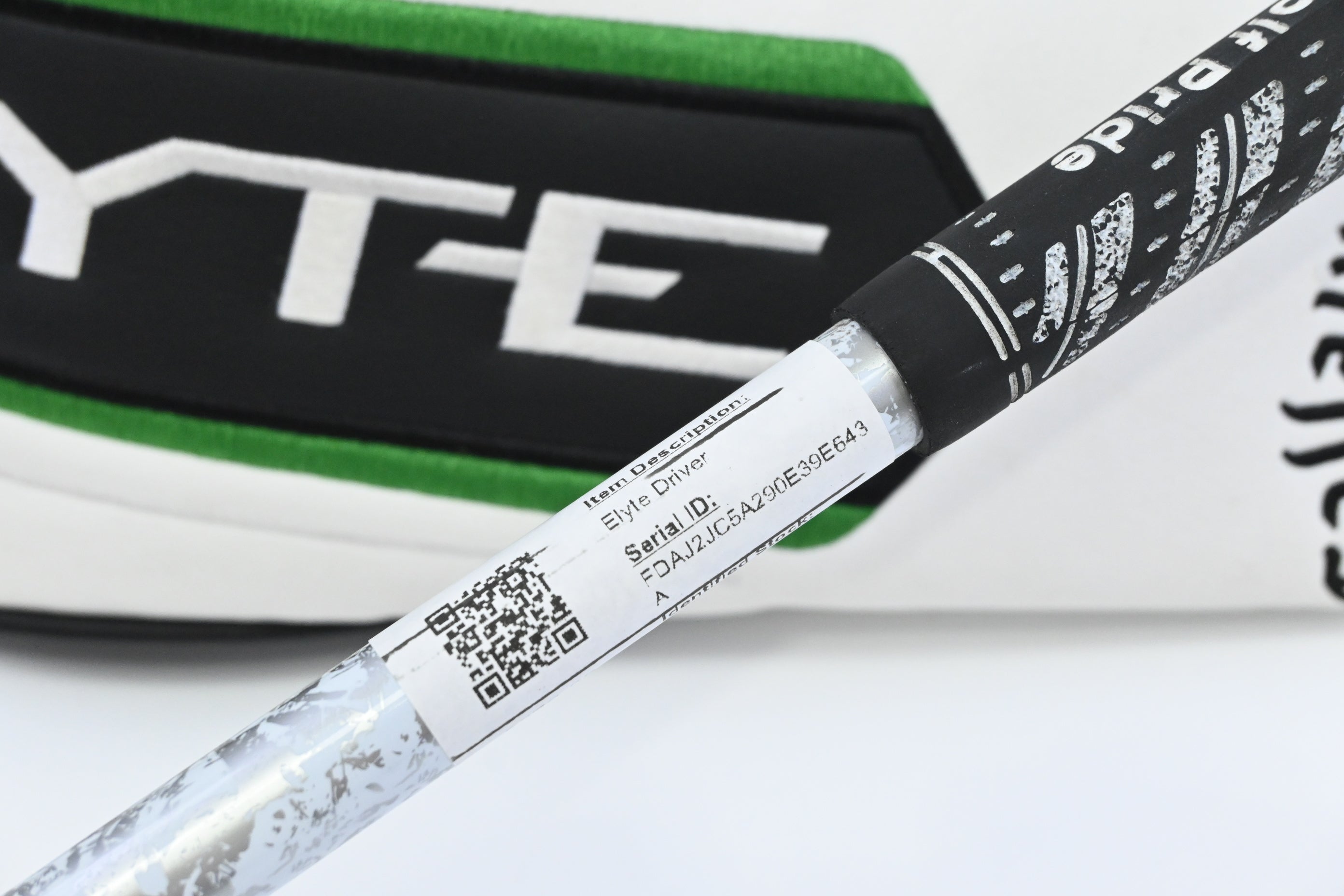 Callaway Elyte Driver / 10.5 Degree / Stiff Flex Denali Black 60 Shaft