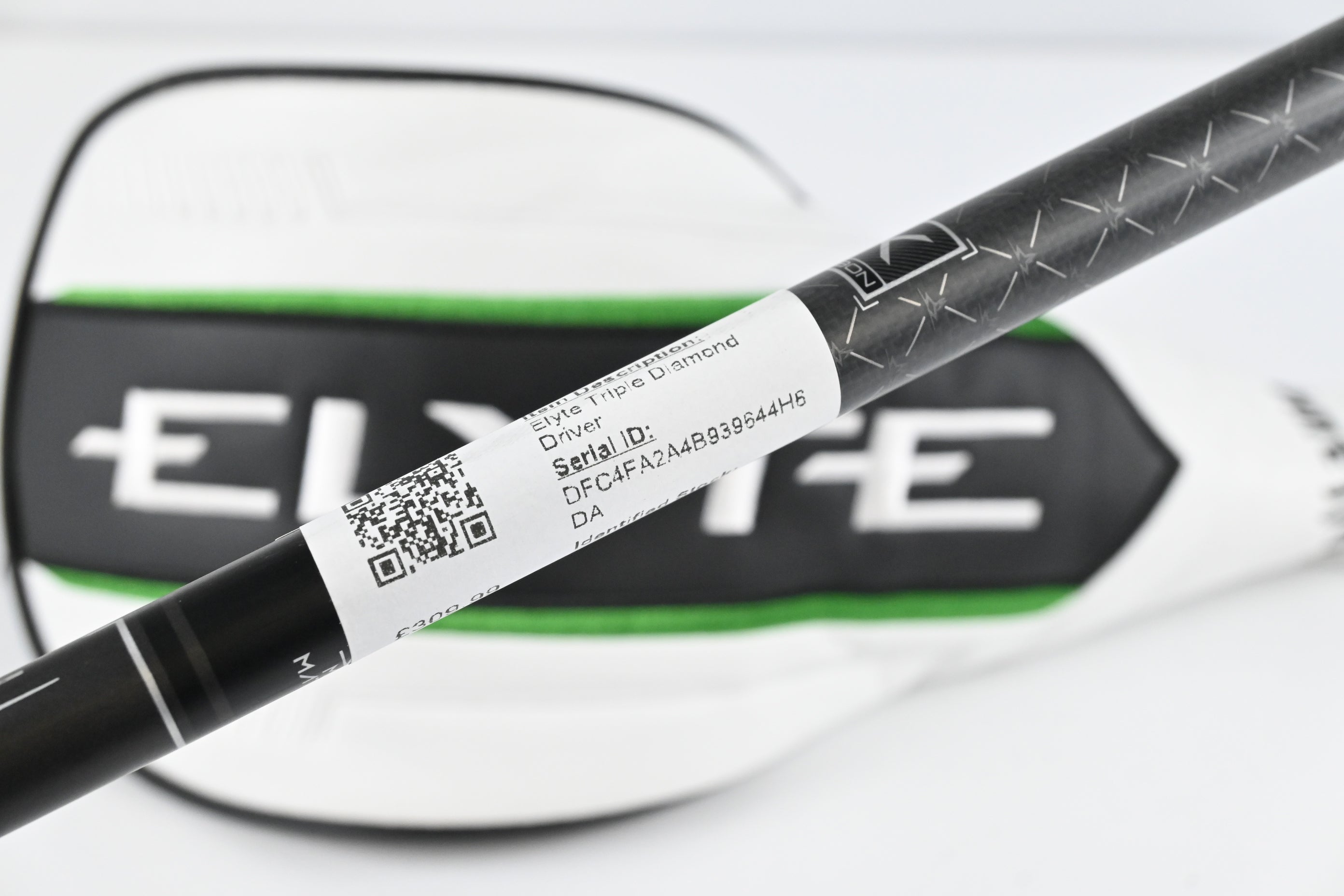 Callaway Elyte Triple Diamond Driver / 9 Degree / Stiff Flex Tensei 1K Black 65