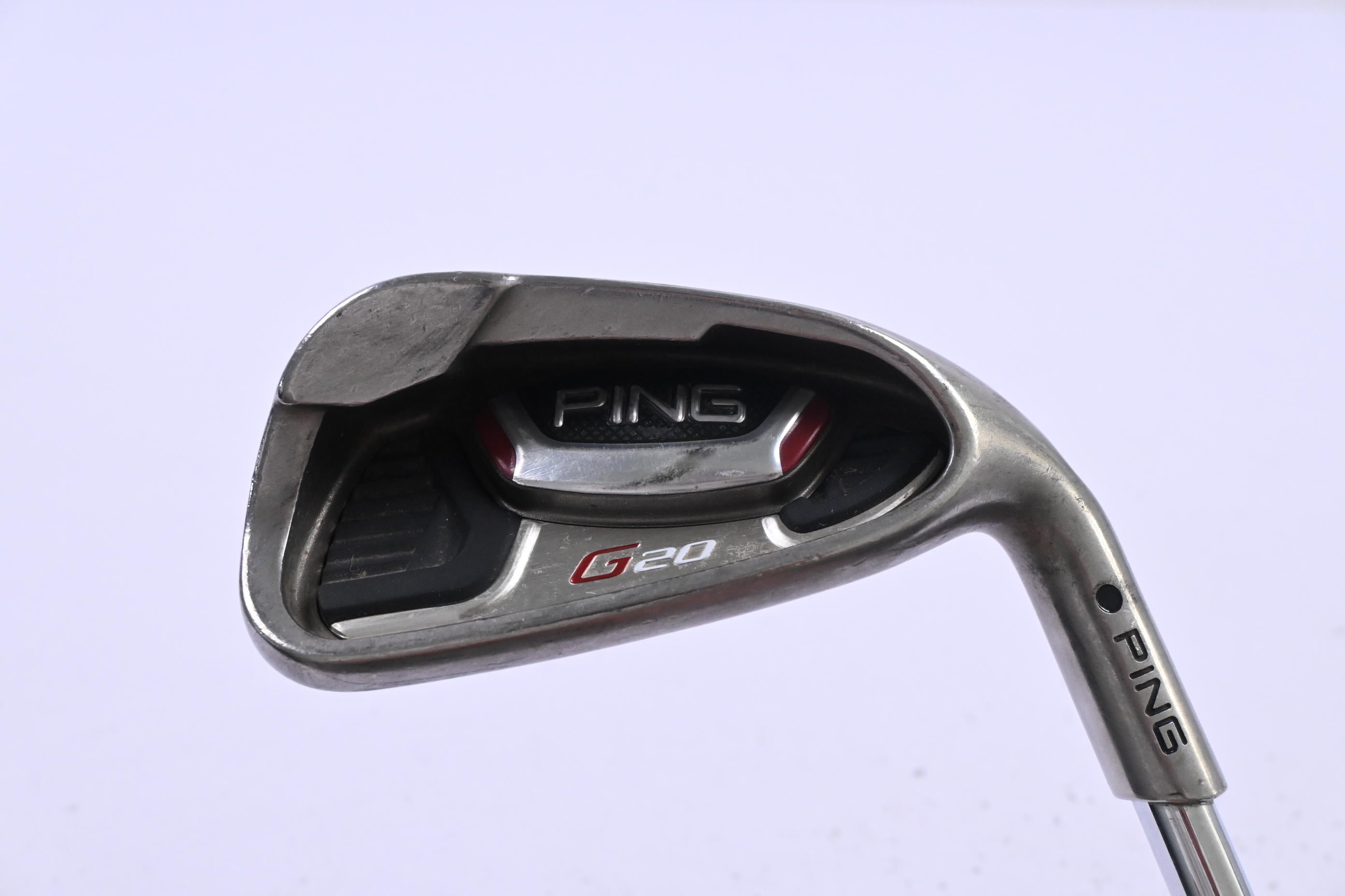 Ping G20 #8 Iron / Black Dot / Regular Flex Ping CFS Shaft