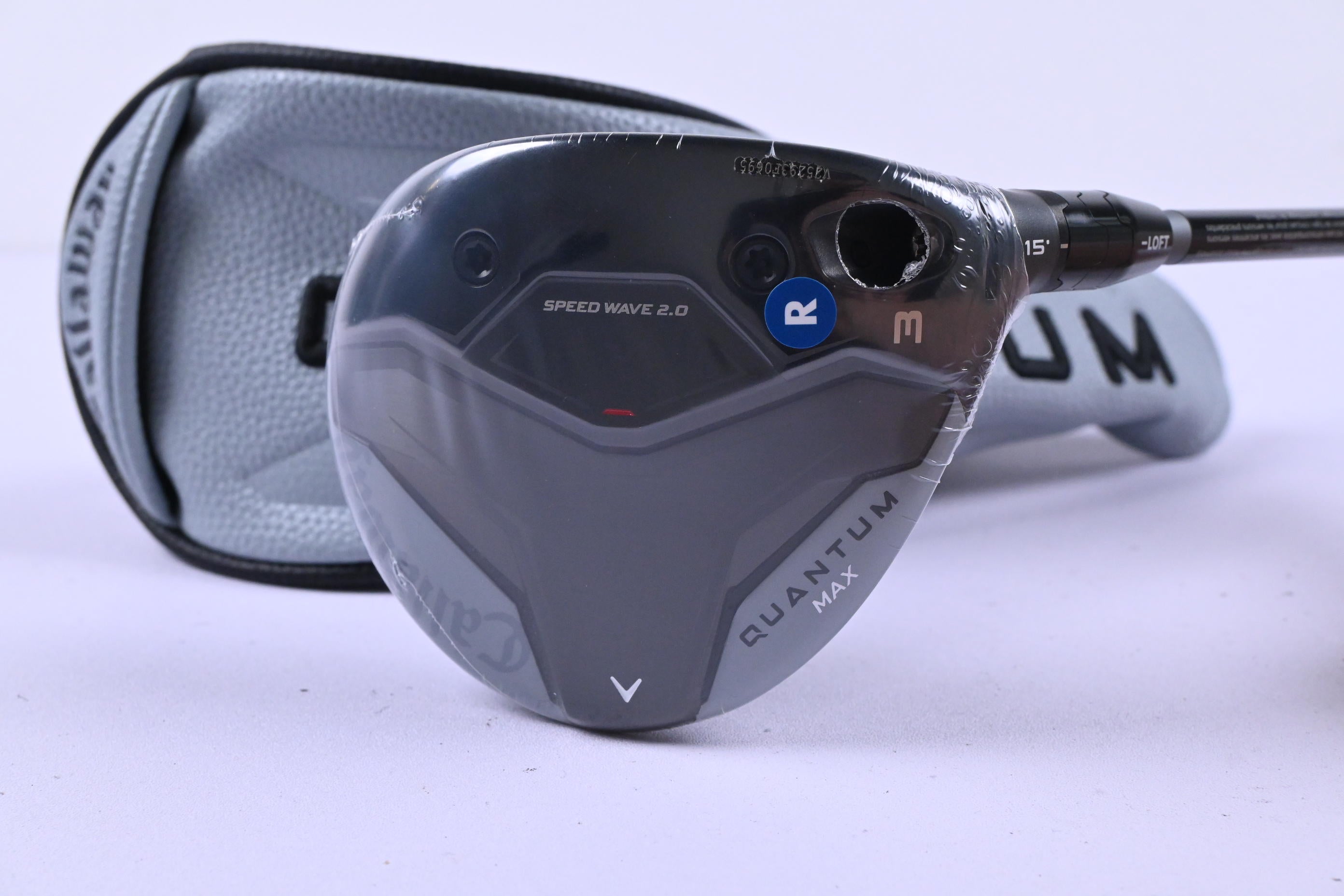 Callaway Quantum Max #3 Wood / 15 Degree / Regular Flex Denali Frost Silver 60