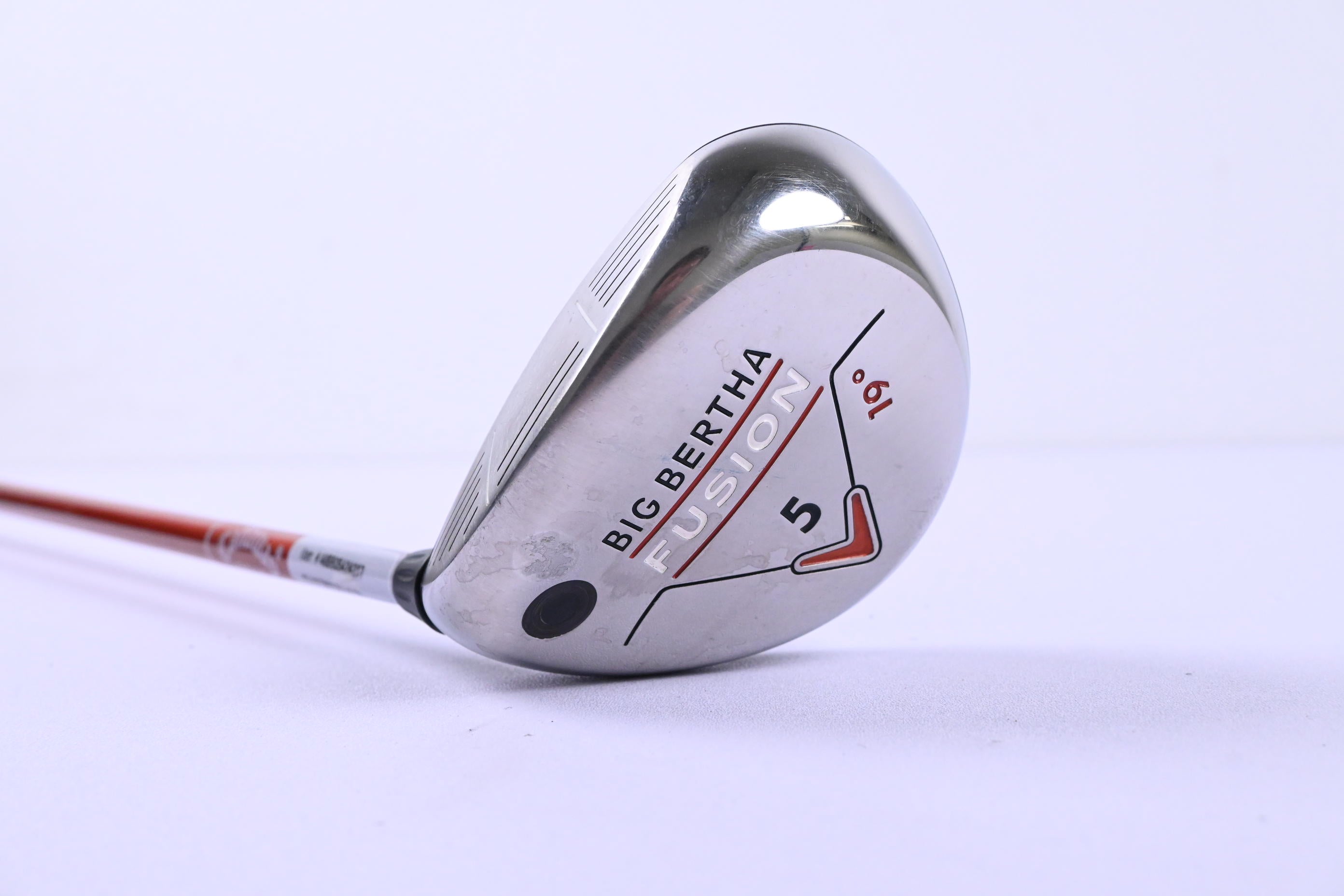 Left Hand Callaway Big Bertha Fusion #5 Wood / 19 Degree / Regular Flex Shaft
