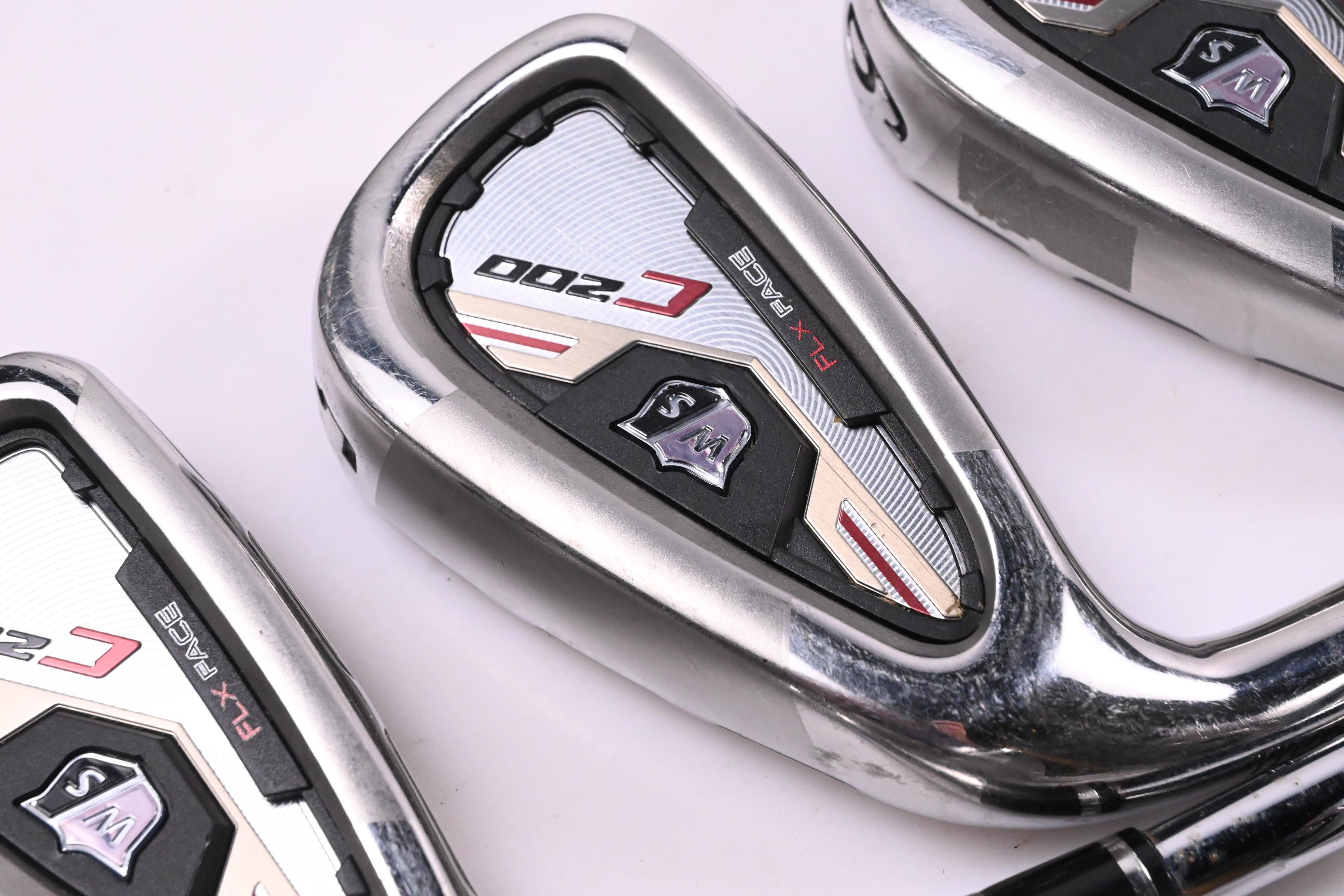 Left Hand Wilson C200 Irons / 4-PW / Regular Flex KBS Tour 90 Shafts