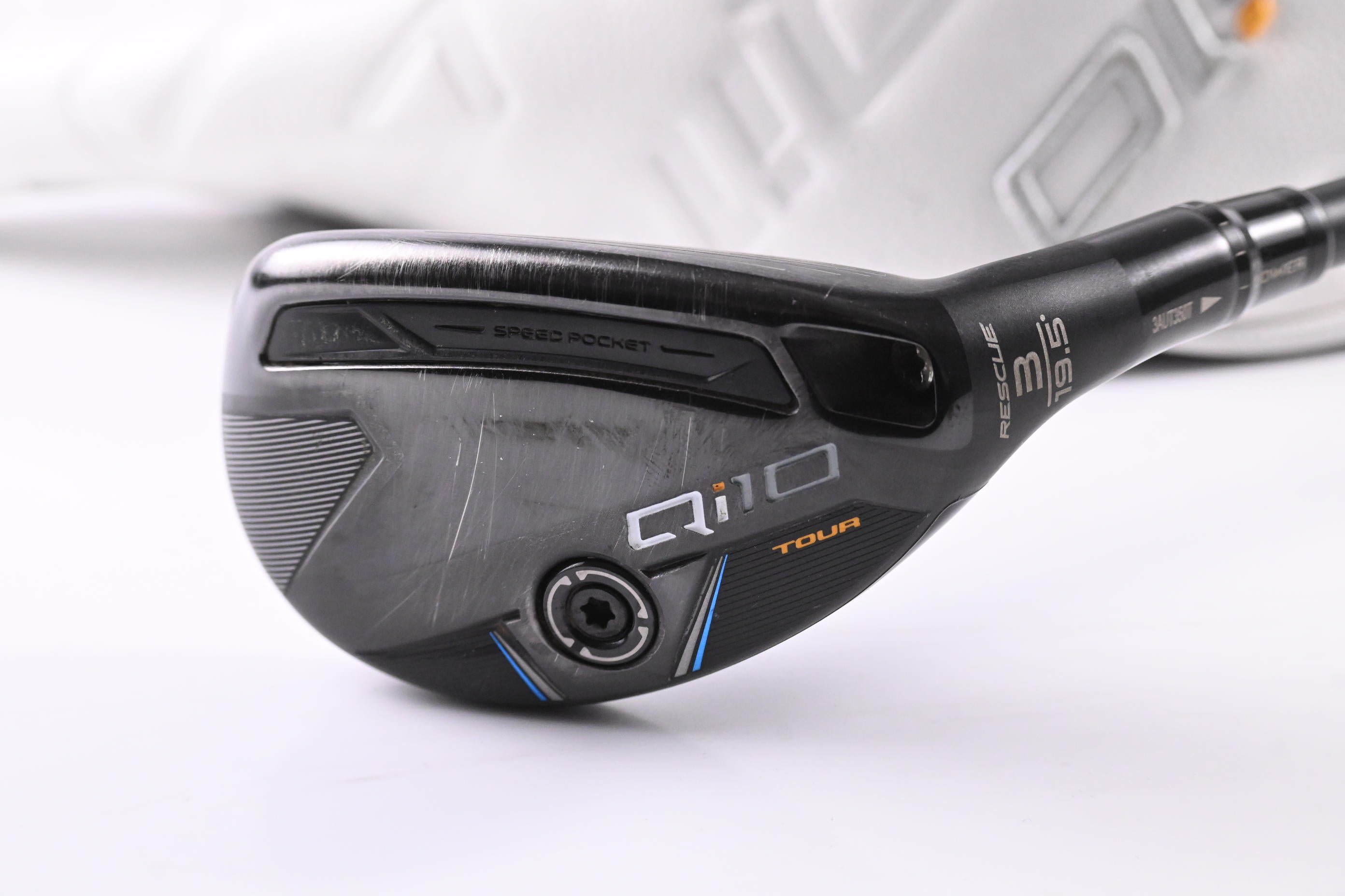 Taylormade Qi10 Tour #3 Hybrid / 19.5 Degree / Stiff Flex Tensei AV Limited Blue 75