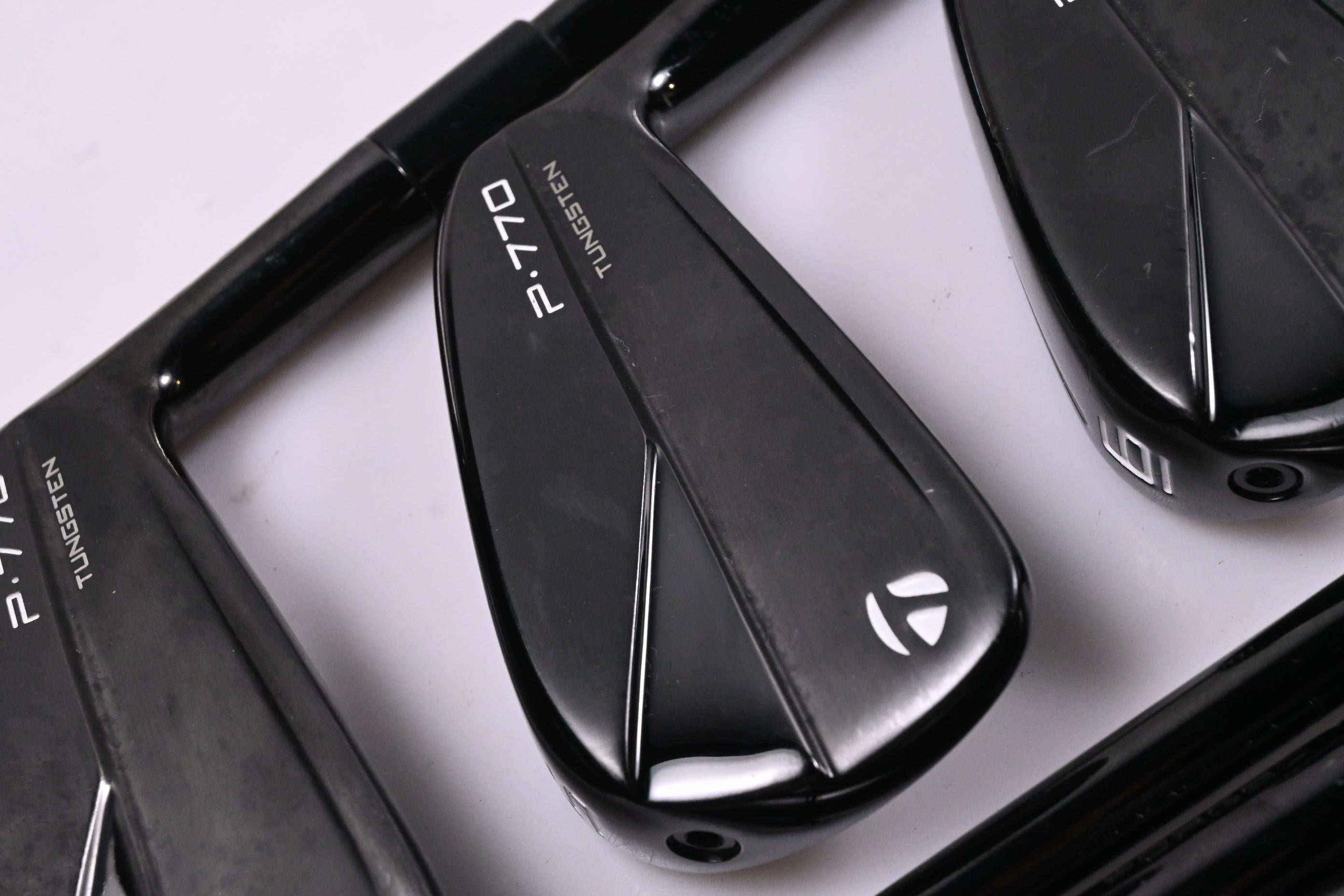 Taylormade P770 2023 Phantom Black Irons / 4-PW / Stiff Flex KBS Tour Shafts
