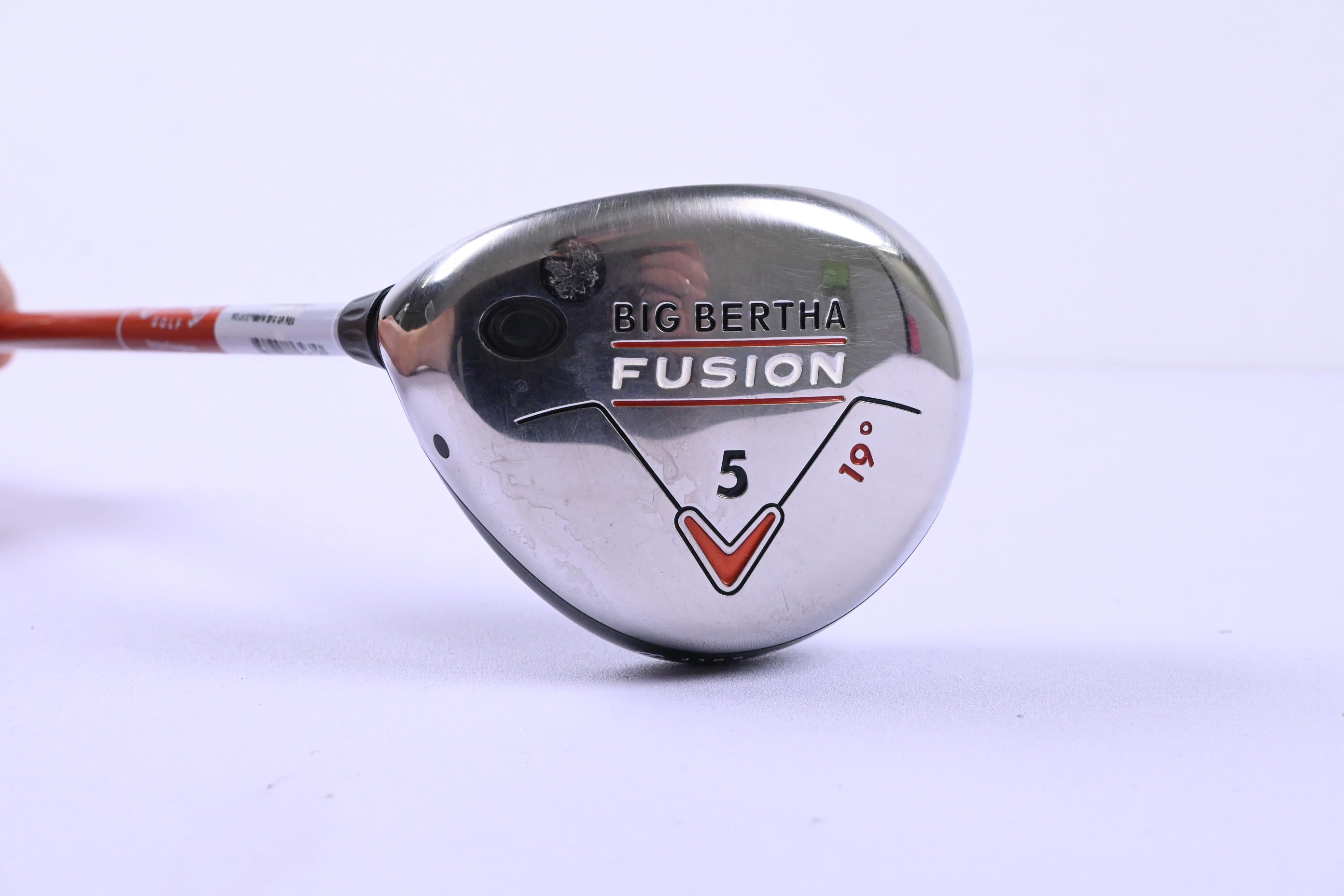 Left Hand Callaway Big Bertha Fusion #5 Wood / 19 Degree / Regular Flex Shaft