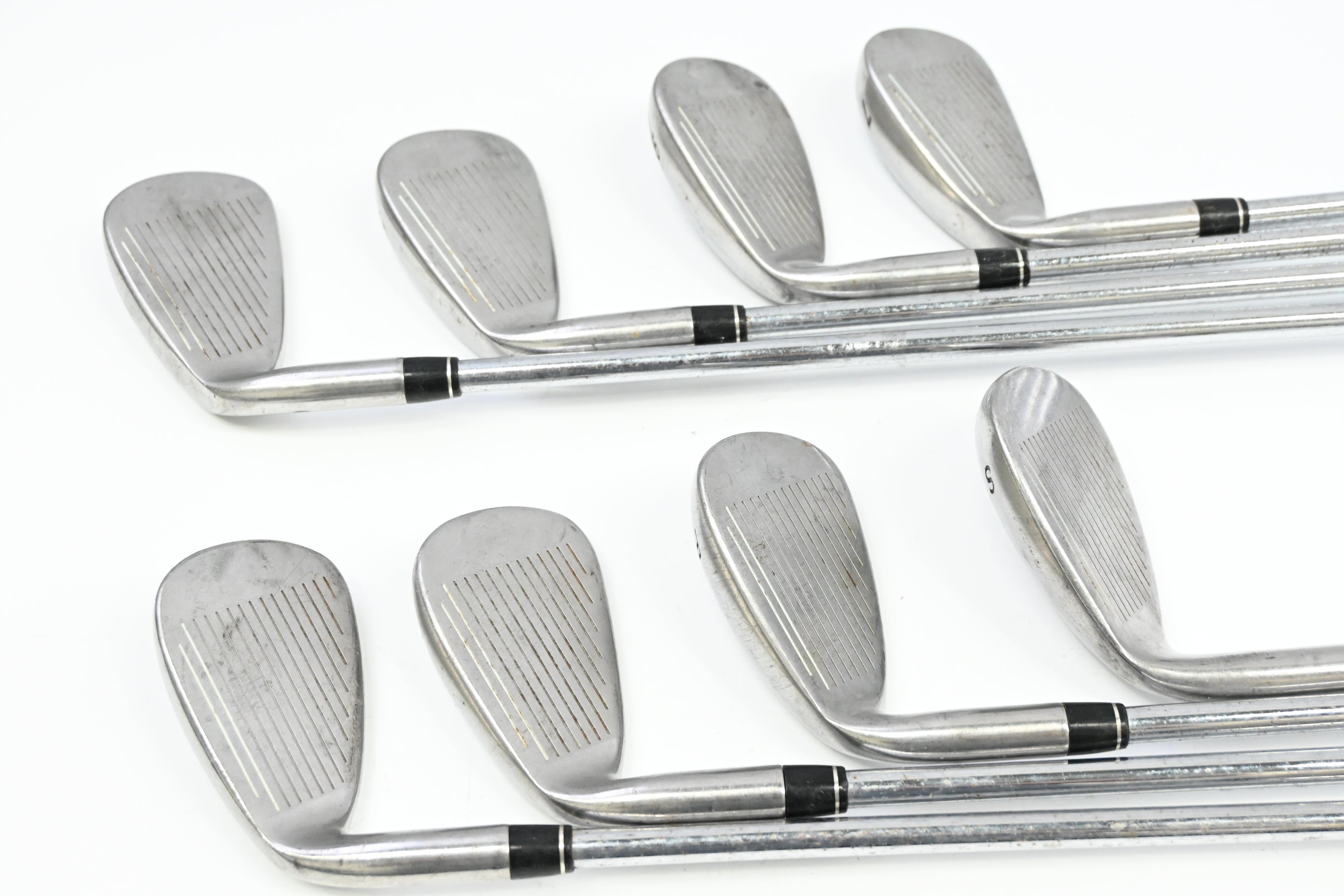 Taylormade R7 Draw Irons / 4-PW+SW / Regular Flex Taylormade T-Step 90 Shafts