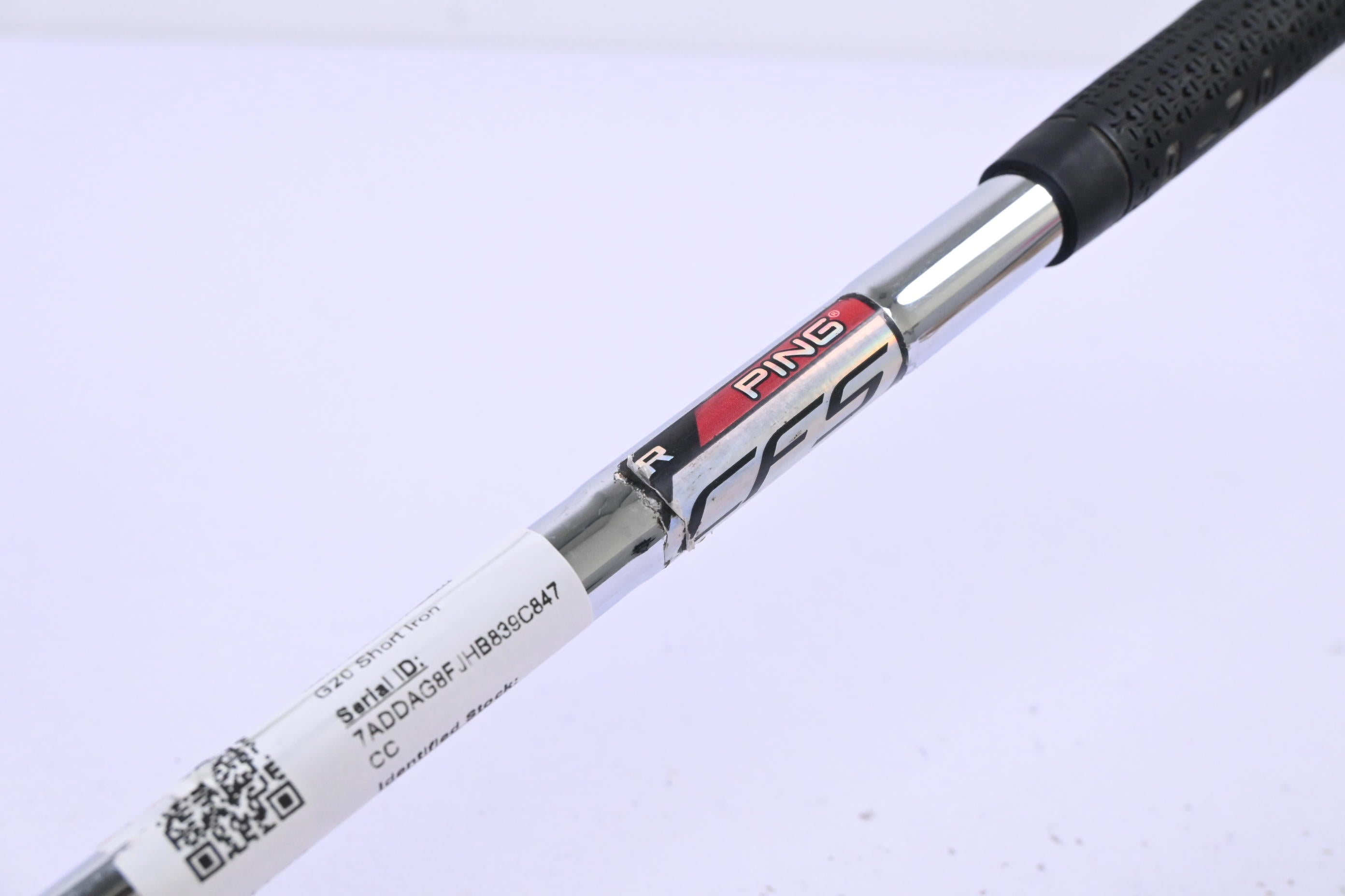 Ping G20 #8 Iron / Black Dot / Regular Flex Ping CFS Shaft