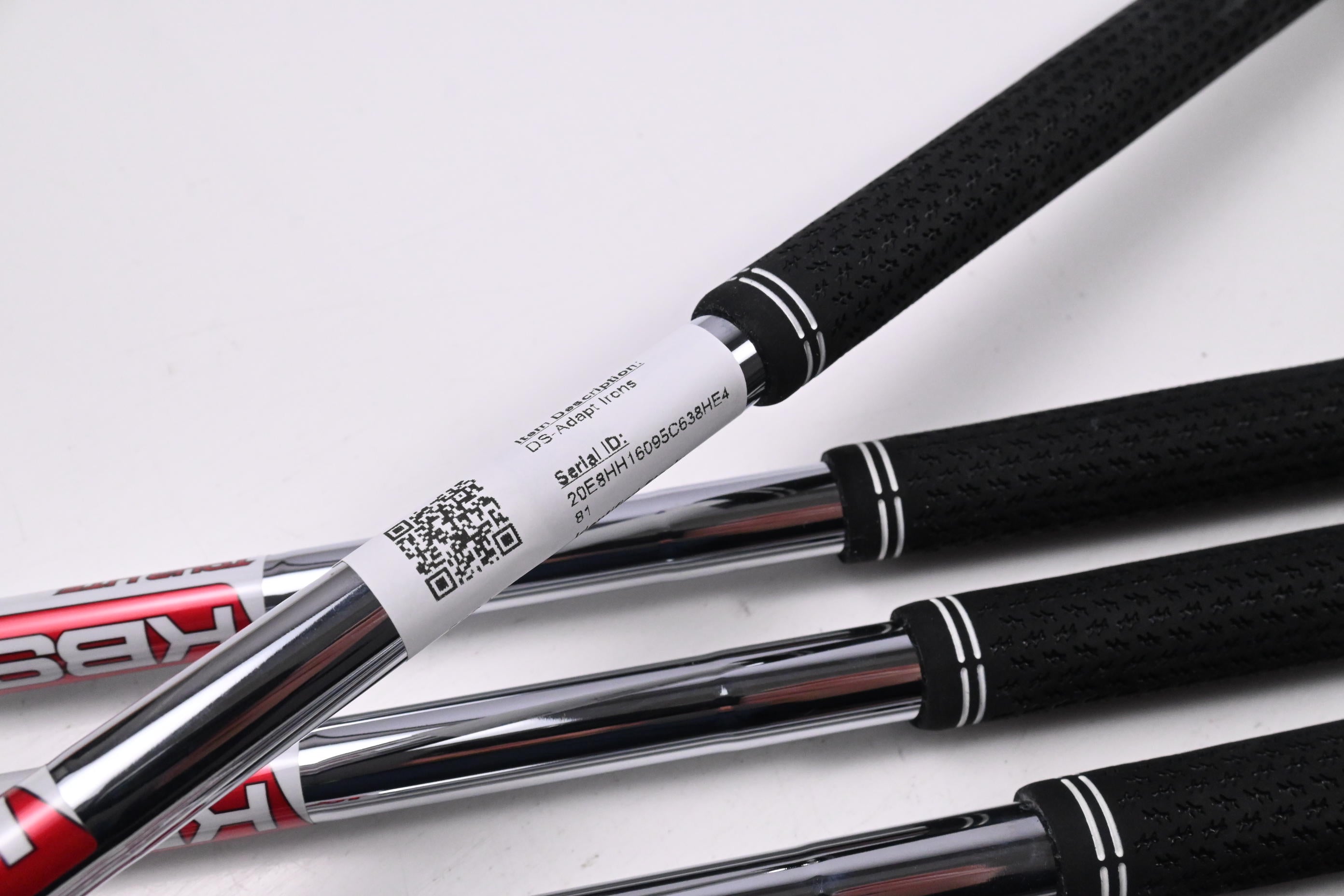 Cobra DS-Adapt Irons / 4-PW / Stiff Flex KBS Tour Lite Shafts